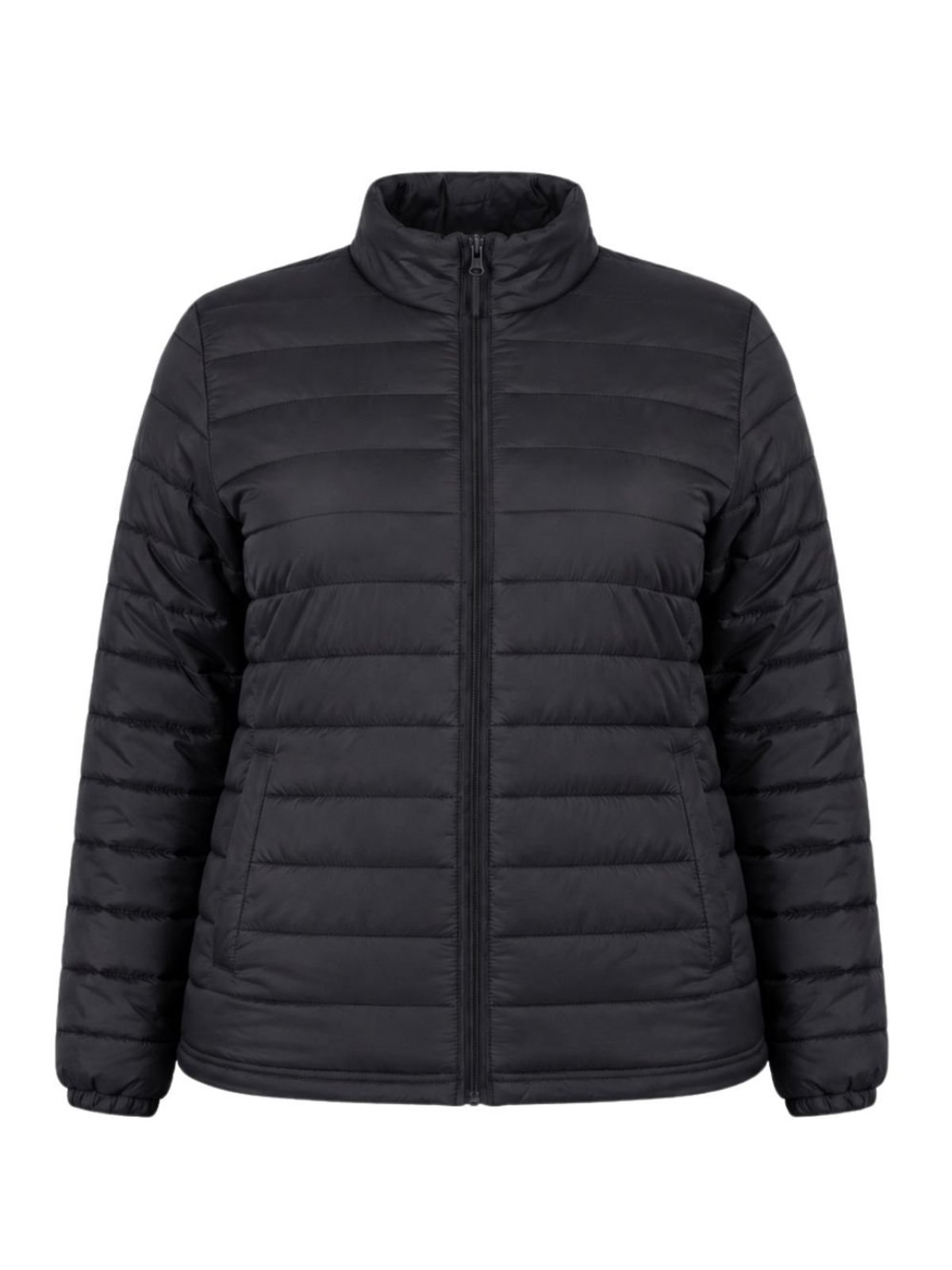 Jaqueta Feminina Plus Size Metalassê Gola Alta Crocker - 51069