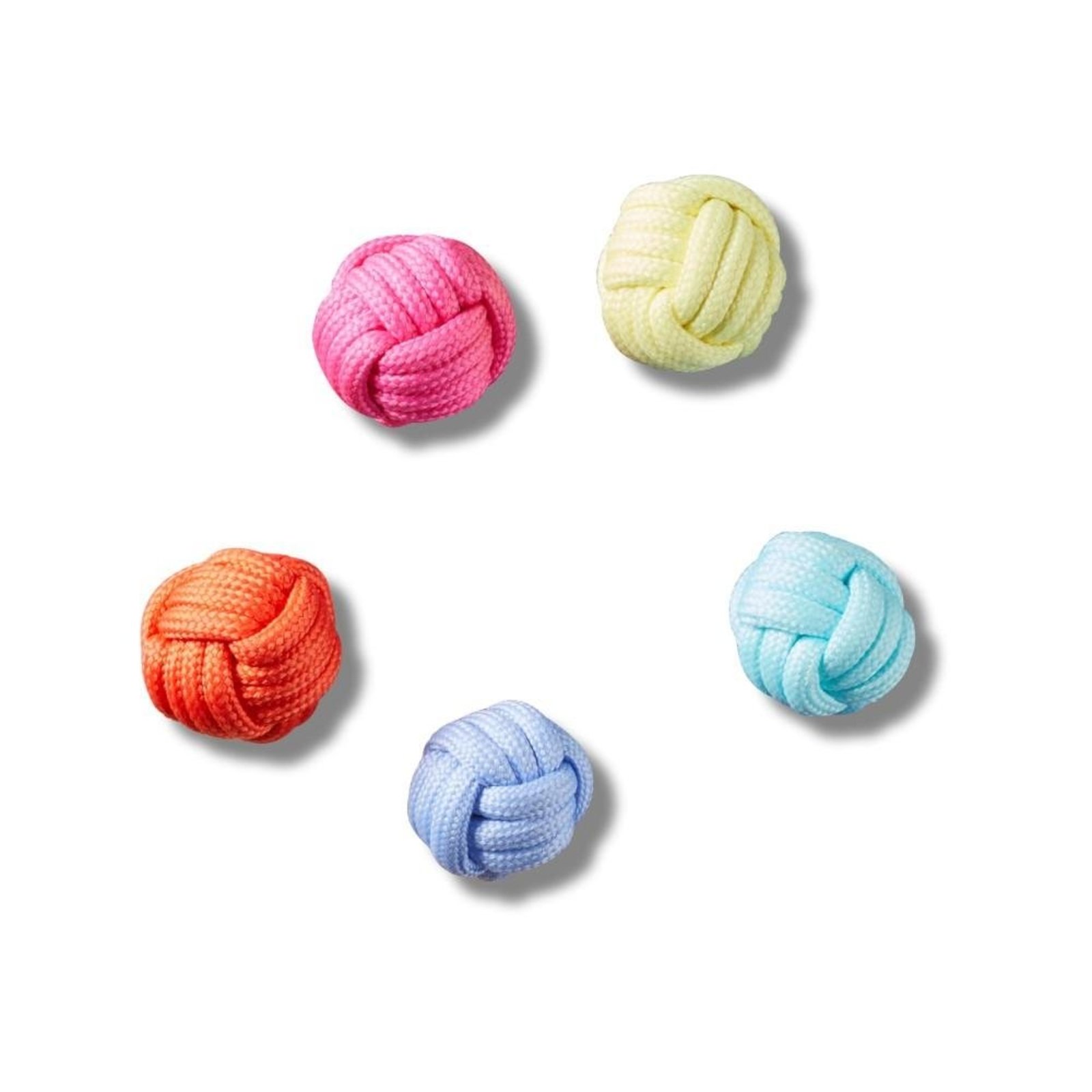 Infantil - Jibbitz™ Puff Com Nó Náutico Pack Com 5 Peças Único Branco
