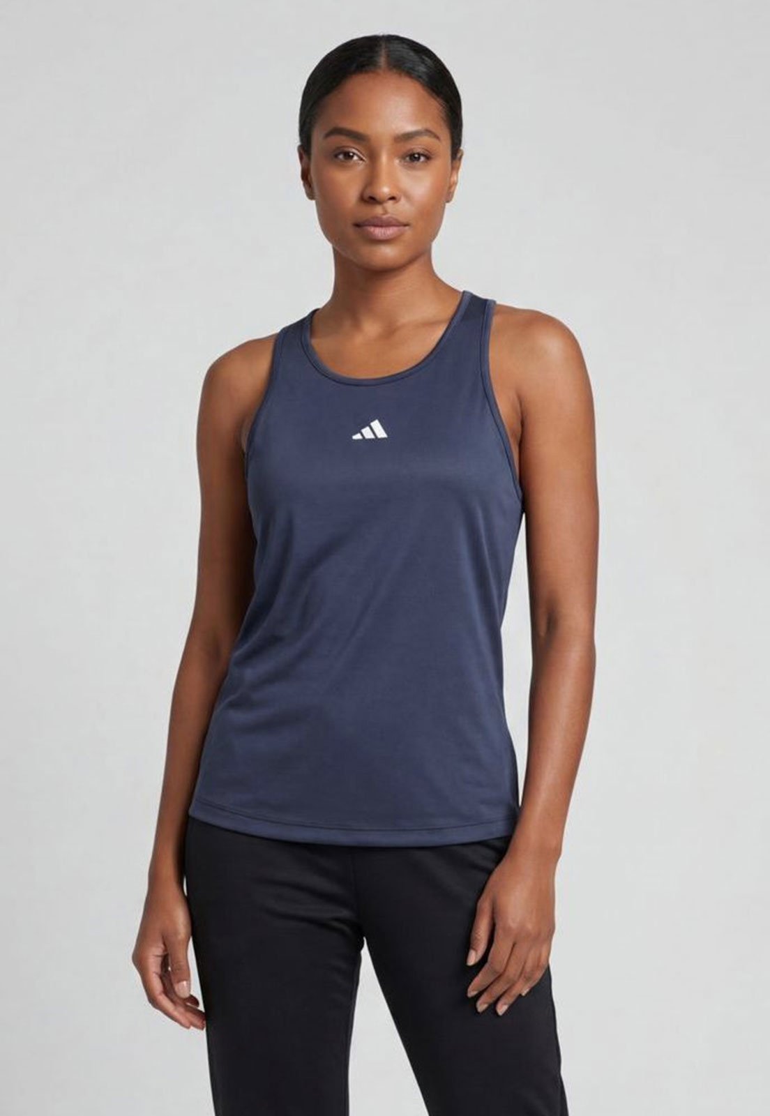 Regata Feminina adidas Performance Básica Azul Escuro