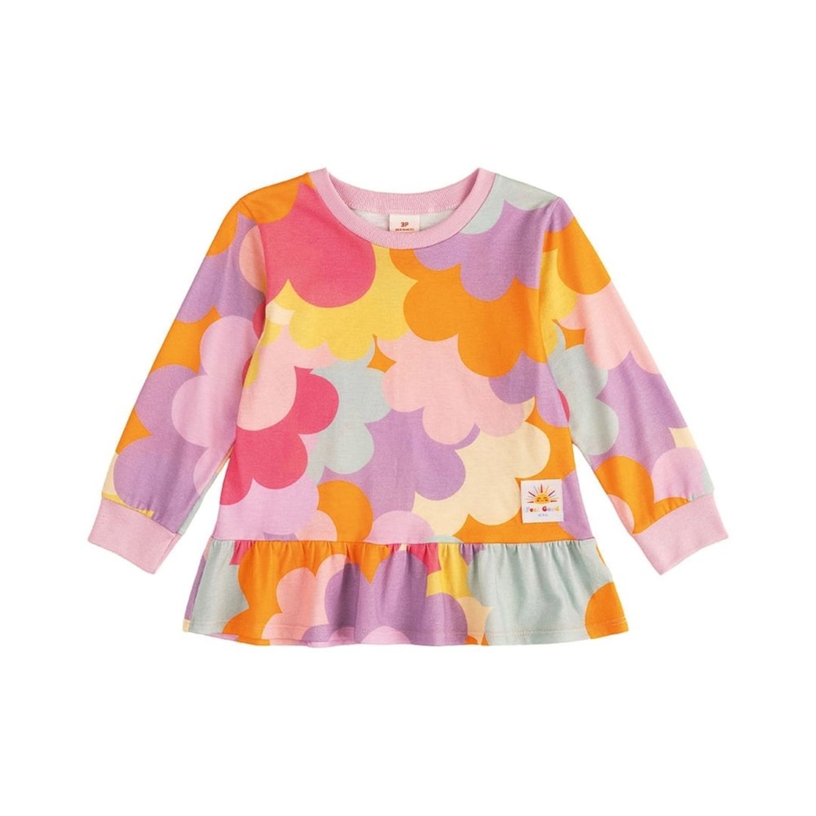 Infantil - Blusa Manga Longa Estampada Menina Marisol