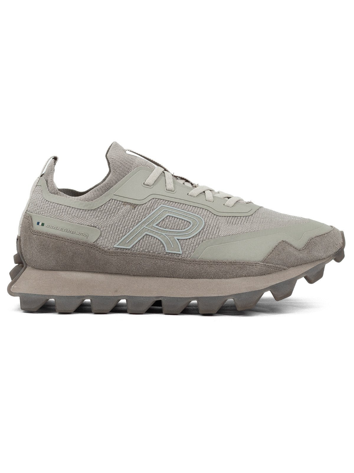 Tênis Masculino Reserva RSV Go Yankee Tech Knit Confortável Tratorado Coriander Marrom Refletivo