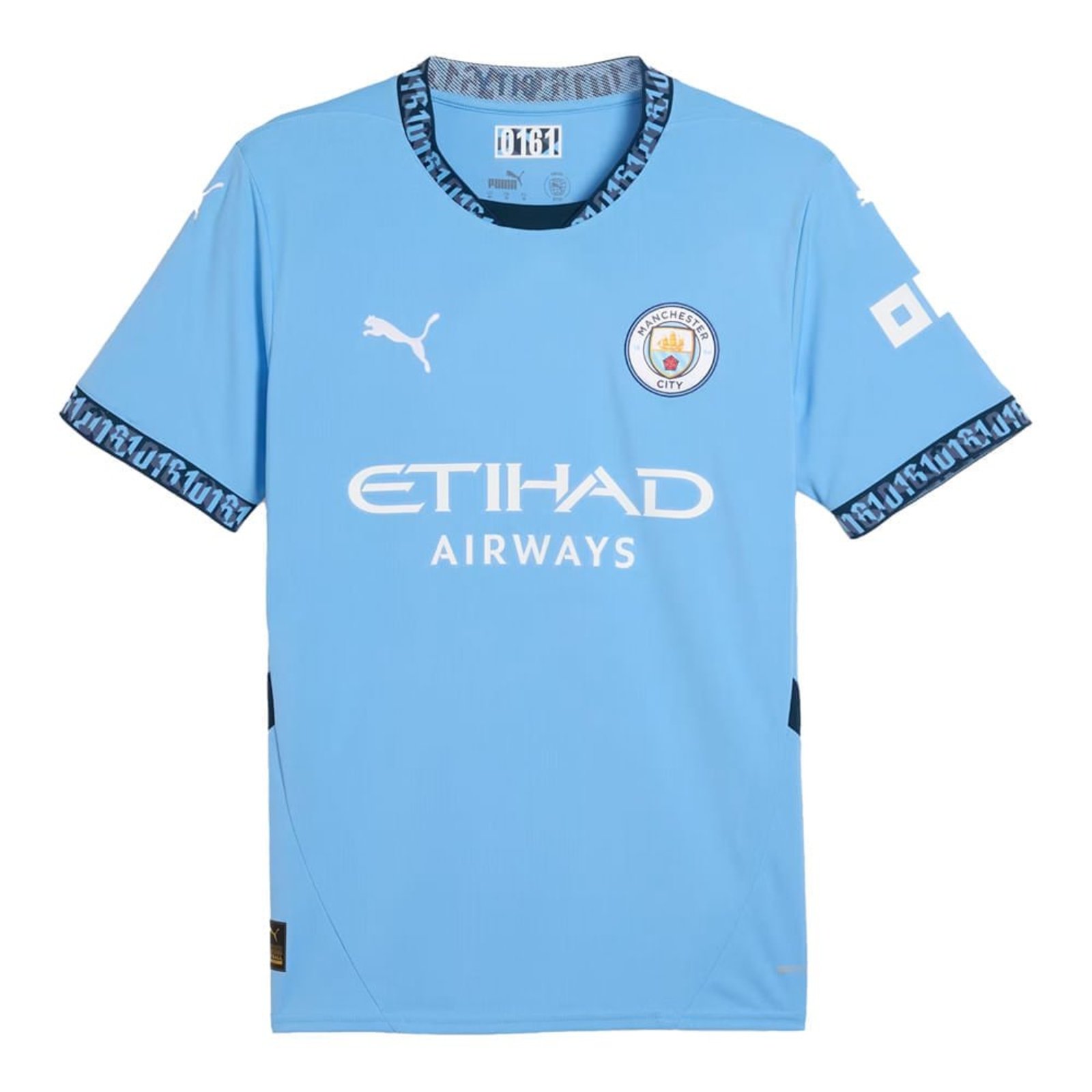 Camisa Masculina Puma Manchester City Home Torcedor Claro