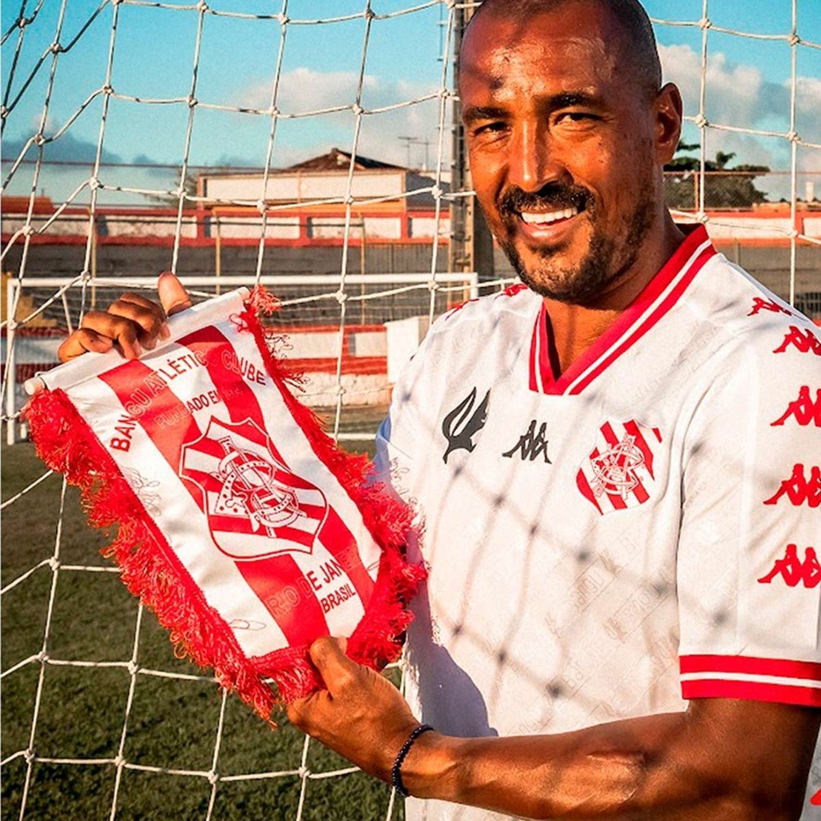 Camisa Kappa Bangu II 2025 Branca