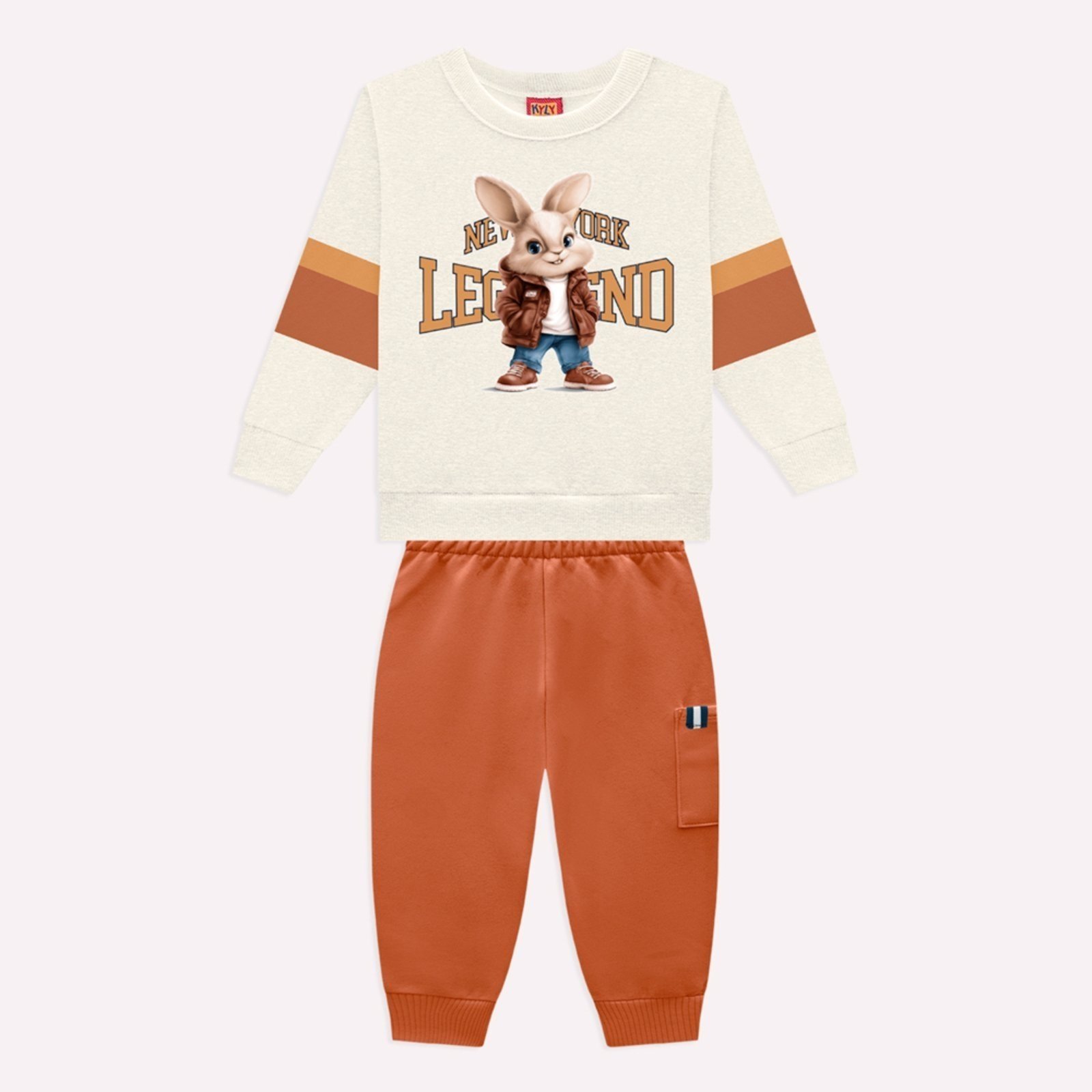 Infantil - Conjunto Menino Coelho Kyly