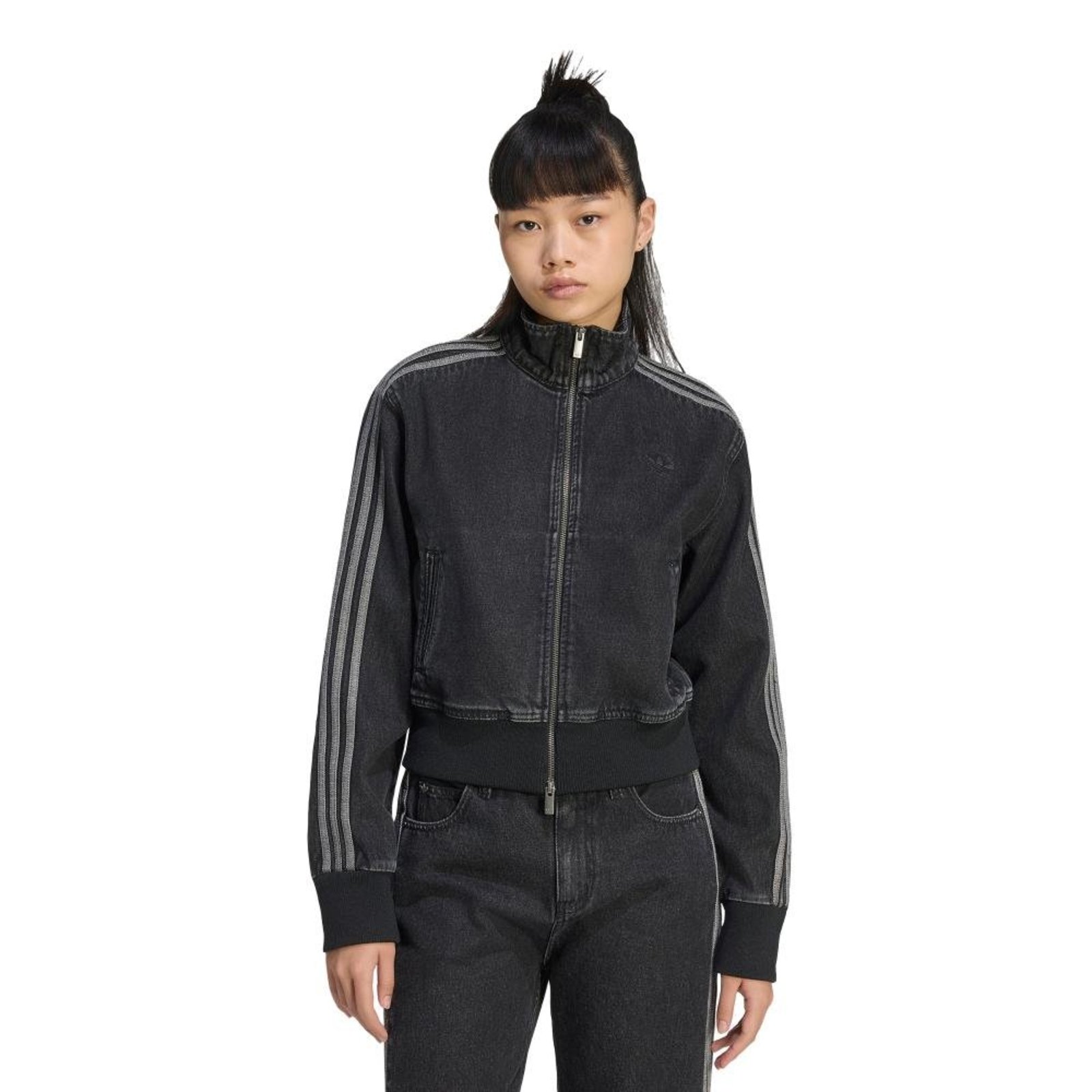 JAQUETA JEANS FIREBIRD adidas Originals Preto