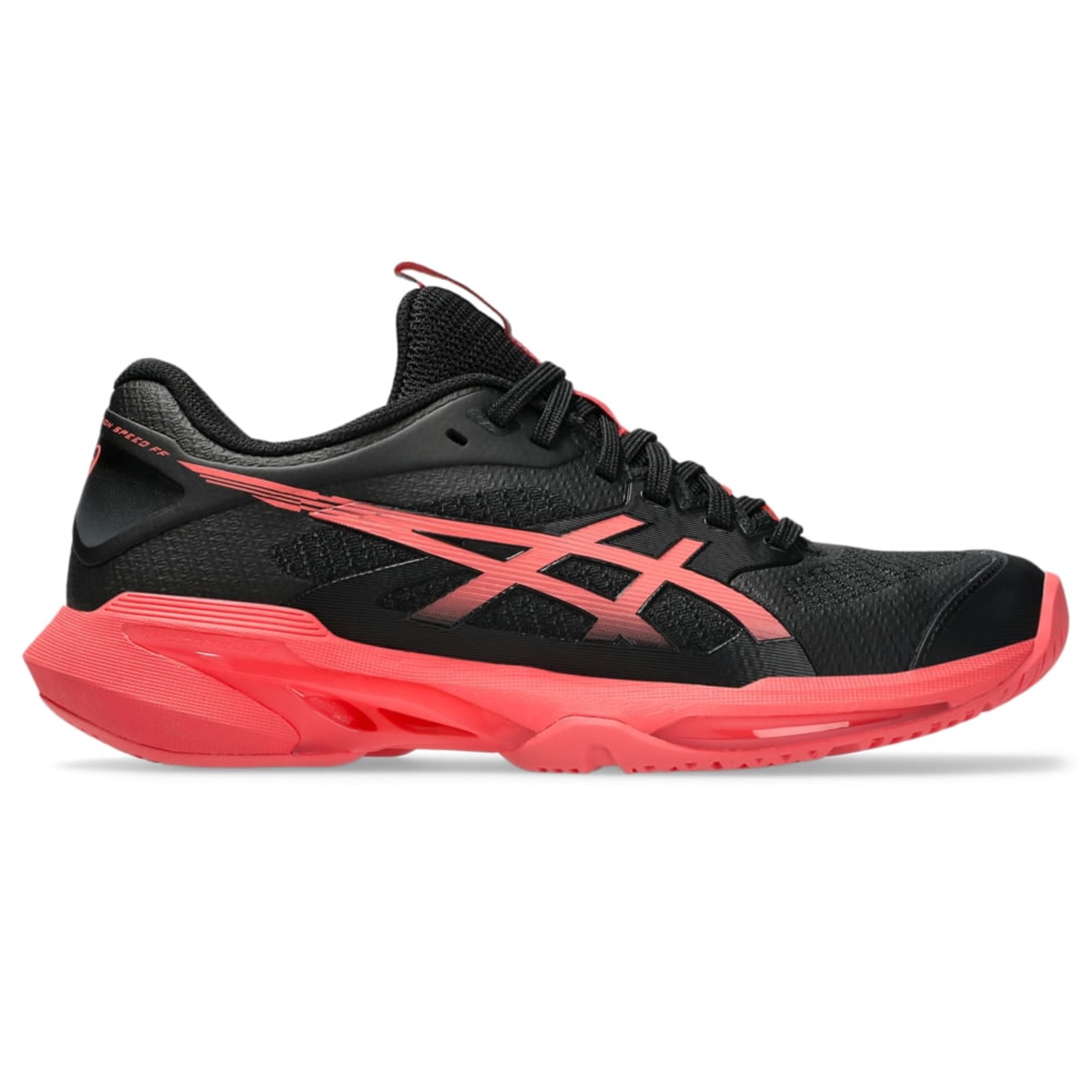 Tênis ASICS Solution Speed Ff 4 - Feminino - Preto/Rosa