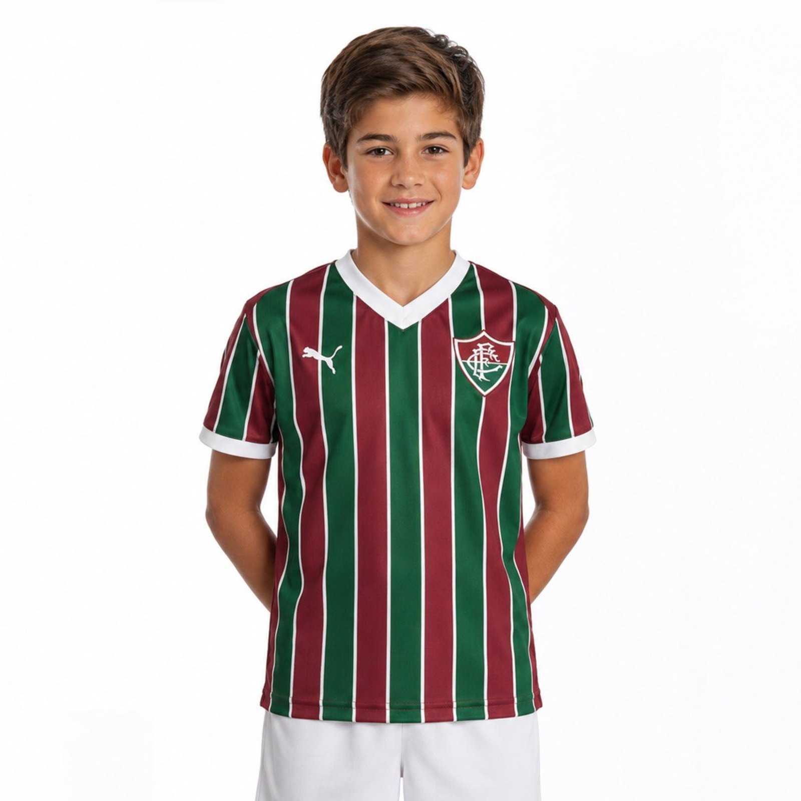 Camisa Puma Fluminense I 2026 Juvenil