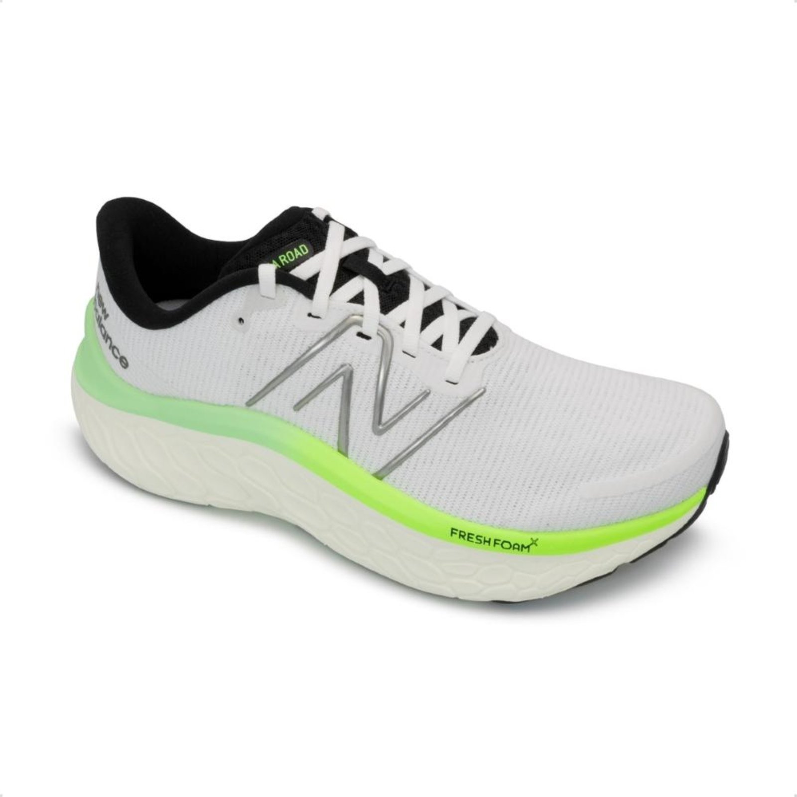 Vista 3 Tênis New Balance Masculino Fresh Foam X Kaiha Road Corrida branco New Balance branco