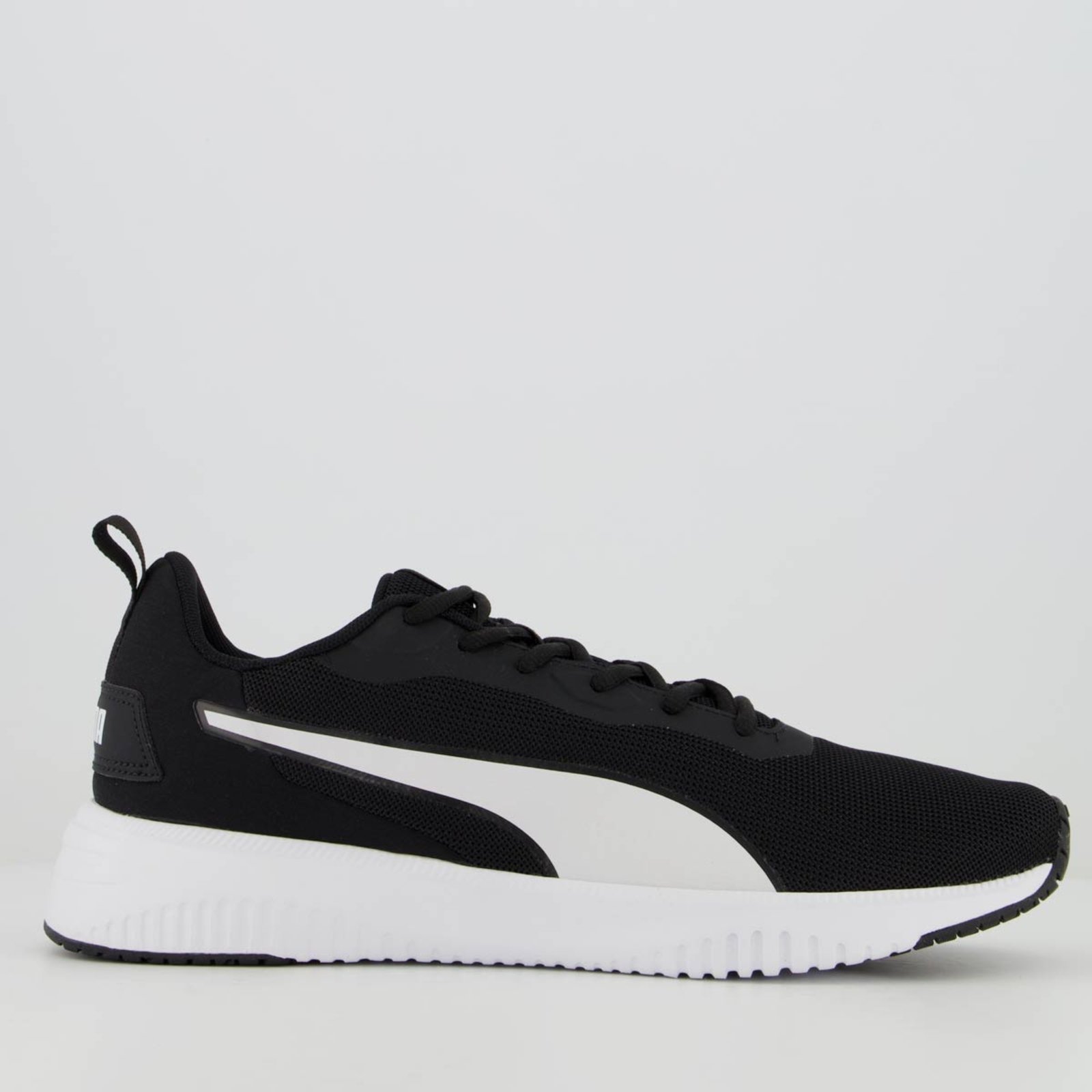 Tênis Puma Flyer Flex BDP Logo Preto e Branco