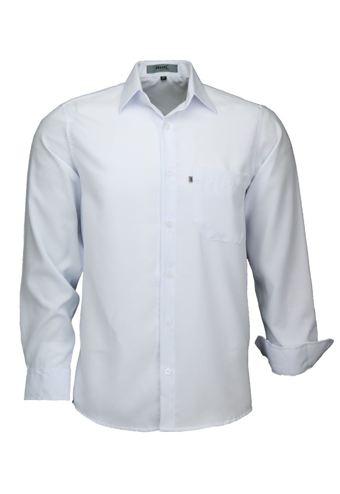 Camisa Masculina Social Não Amassa Modelagem Tradicional 861