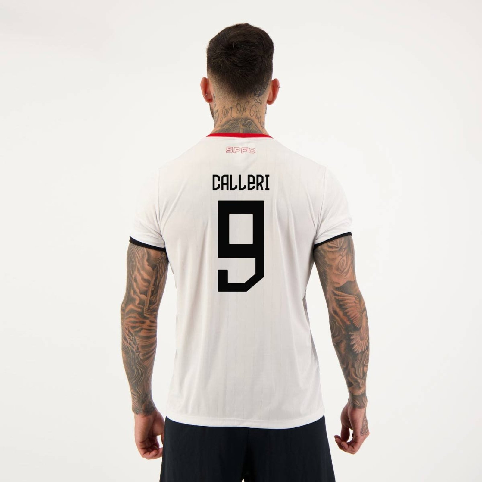 Camisa São Paulo Stencil Branca 9 Calleri