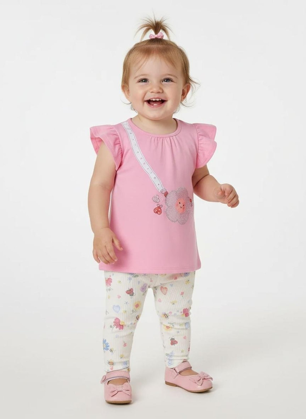 Infantil - Conjunto Curto Para Menina - ROSA