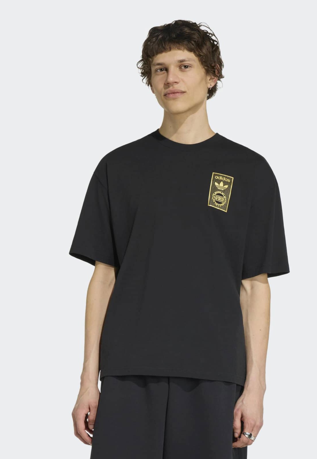 Camiseta Masculina adidas Originals Graphics Preta