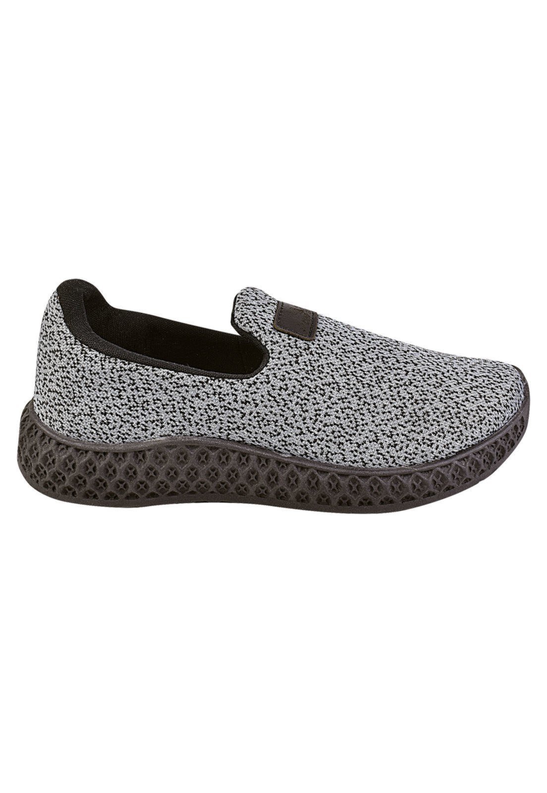 Tênis Feminino Donna Santa Sport Slip Cinza