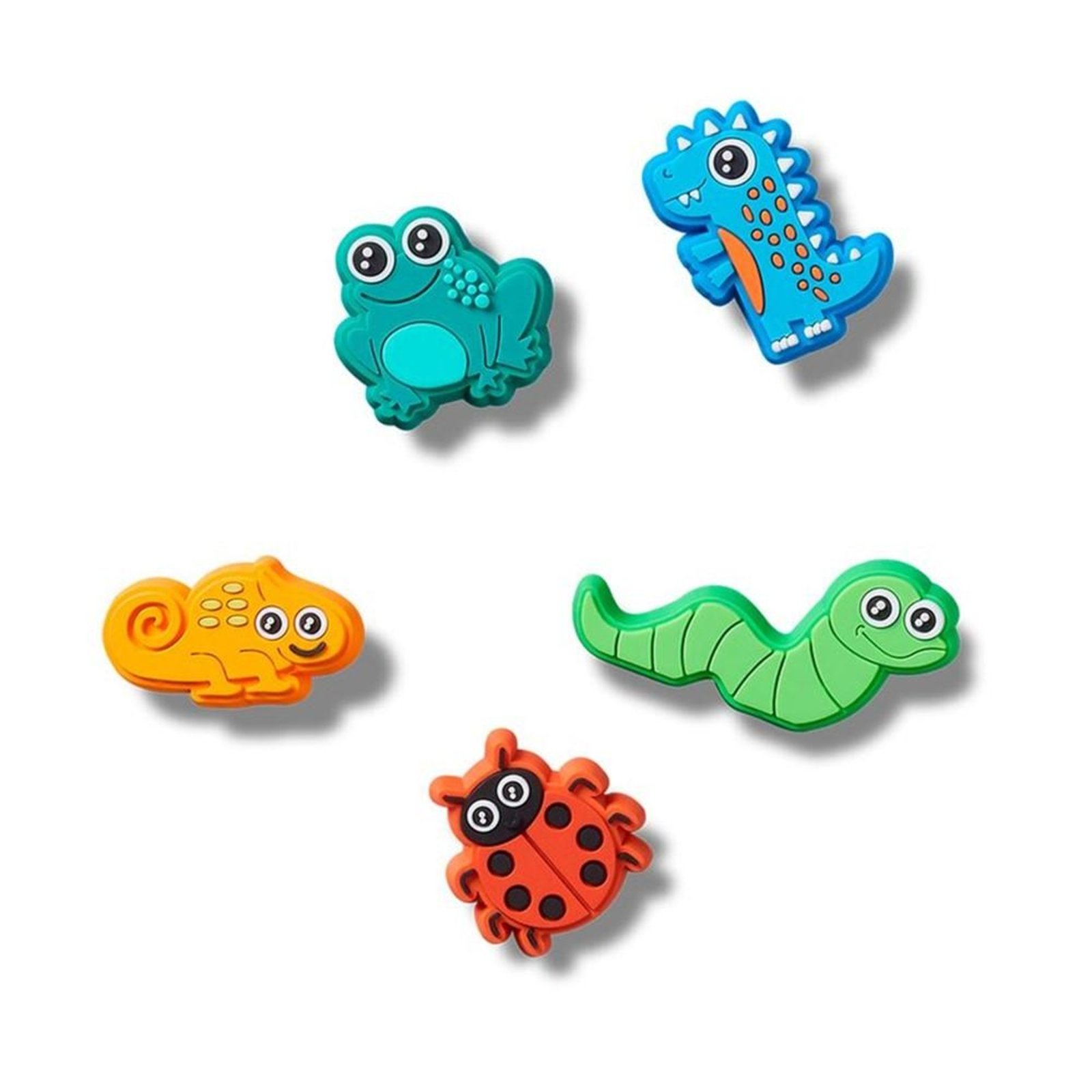 Vista 2 Infantil - Jibbitz™ Animal Brilhante 5 Pc UNICO Crocs branco