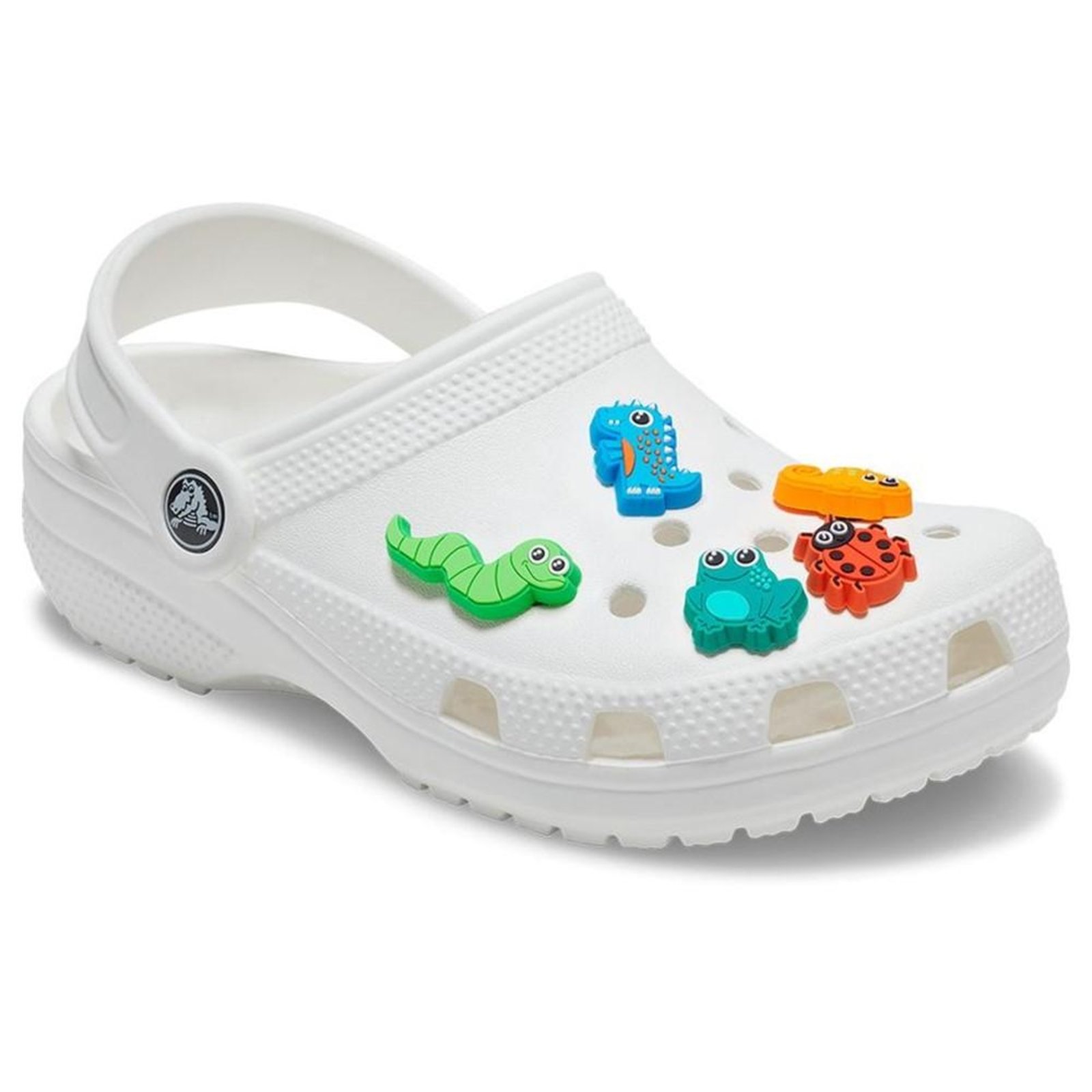 Vista 3 Infantil - Jibbitz™ Animal Brilhante 5 Pc UNICO Crocs branco
