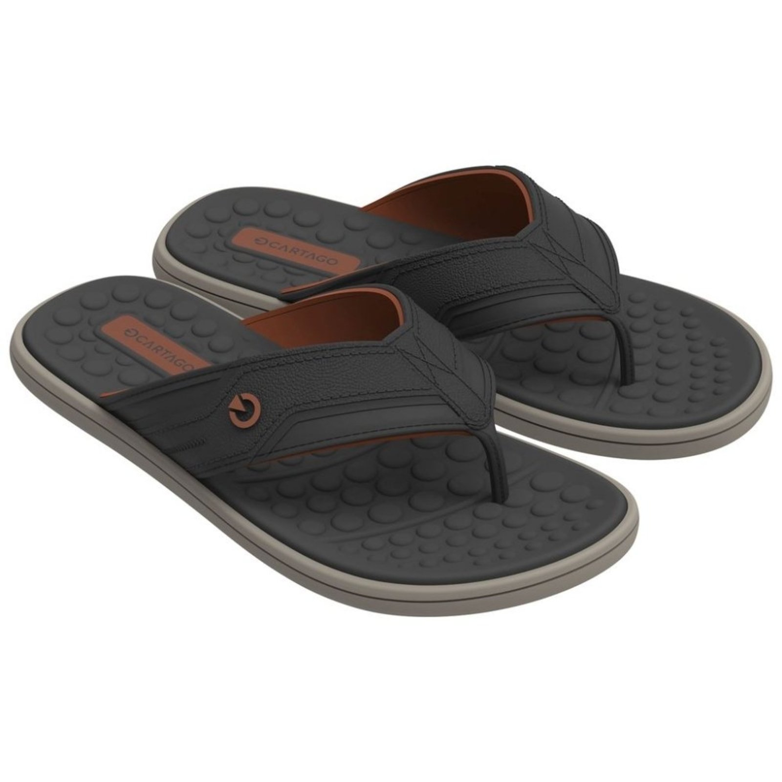 Chinelo Cartago Veneto Iii Dedo 12452 Masculino