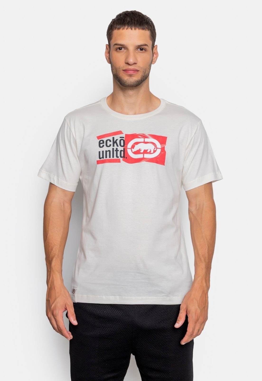 Camiseta Ecko Estampada Vox Branca