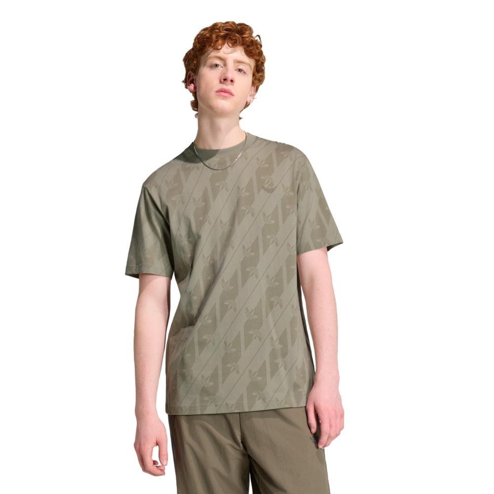 CAMISETA MONOGRAMA AOP adidas Originals Verde