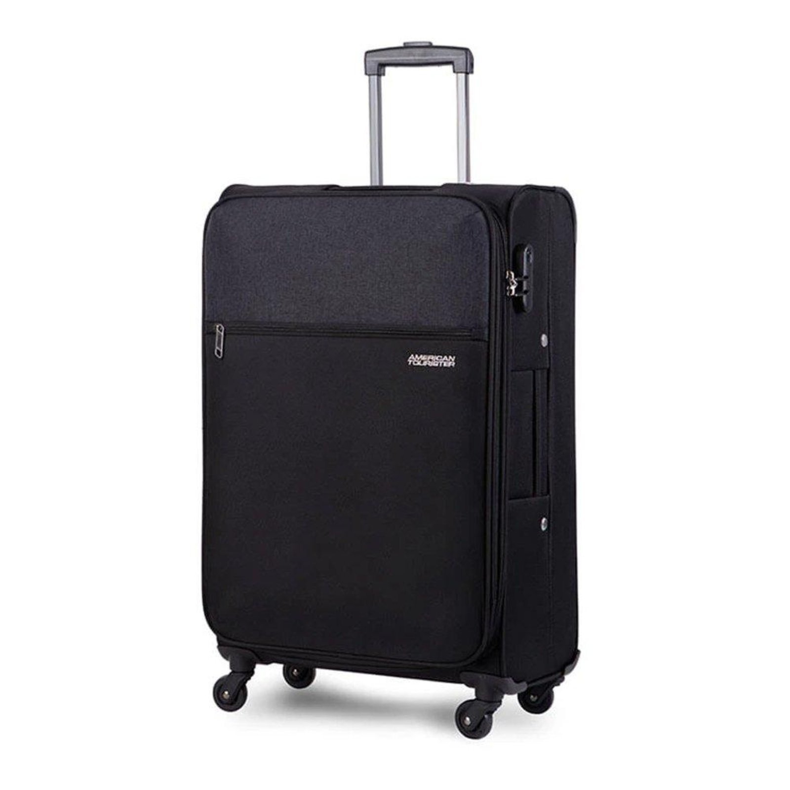 Vista 3 Mala De Viagem American Tourister Frankfurt Média Preto incolor American Tourister incolor