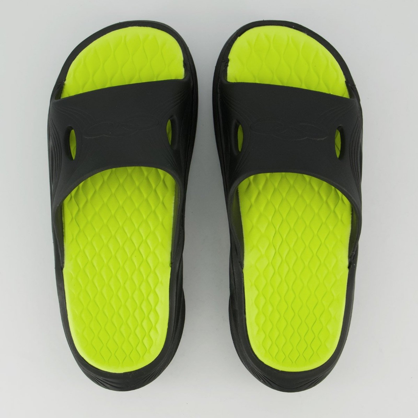 Chinelo Olympikus Pós Corre Verde e Preto