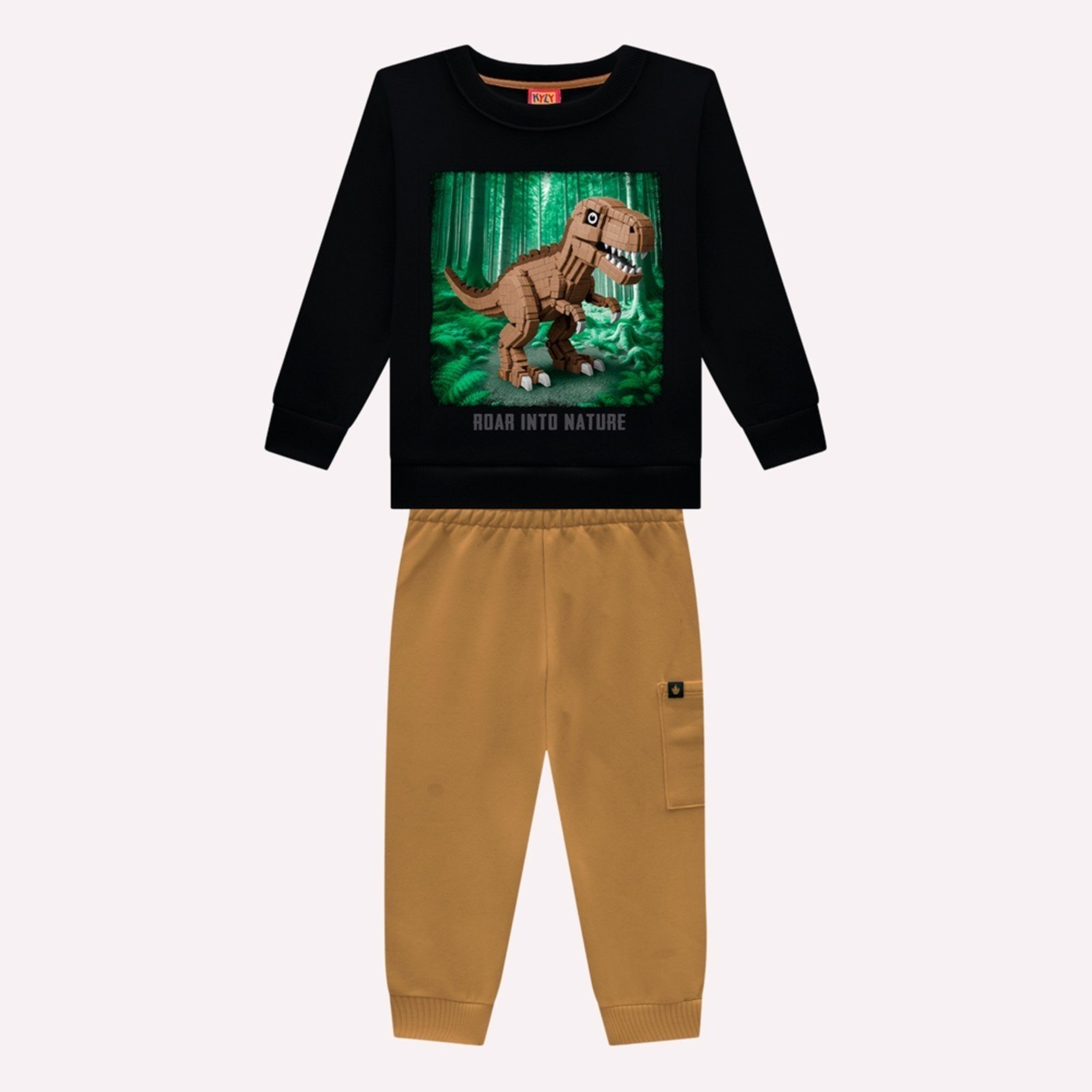 Infantil - Conjunto Menino Dinossauro Kyly
