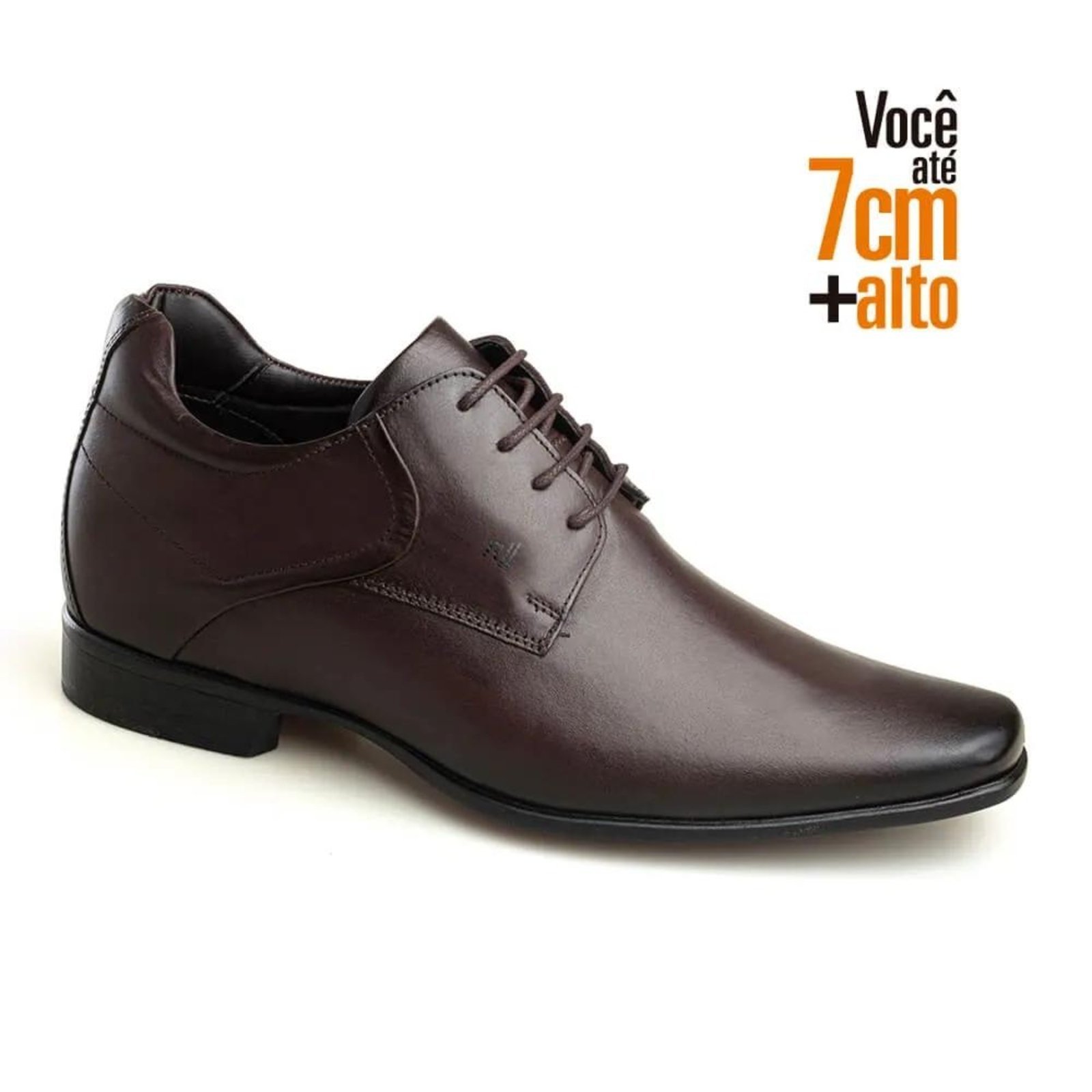 Sapato Executive Alth Masculino Você + Alto Rafarillo Marrom