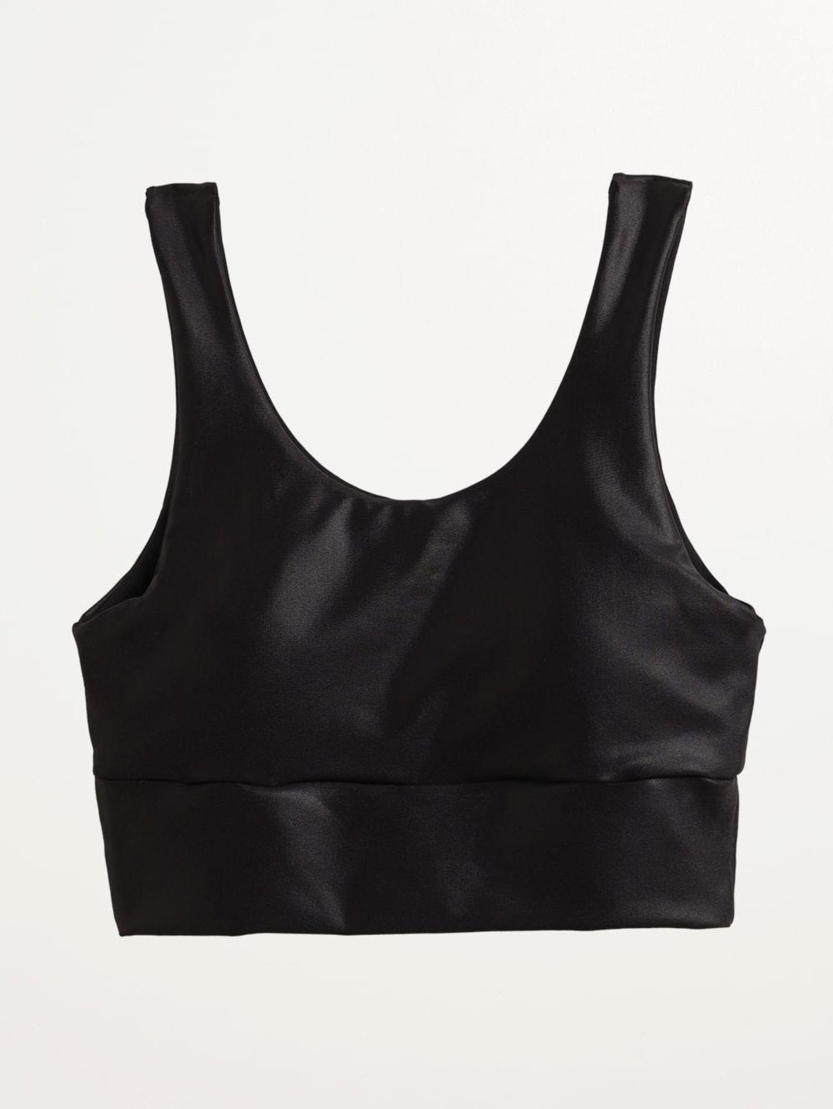 Vista 2 Top Fitness Cirrê Vels Feminino PRETO unico Vels unico