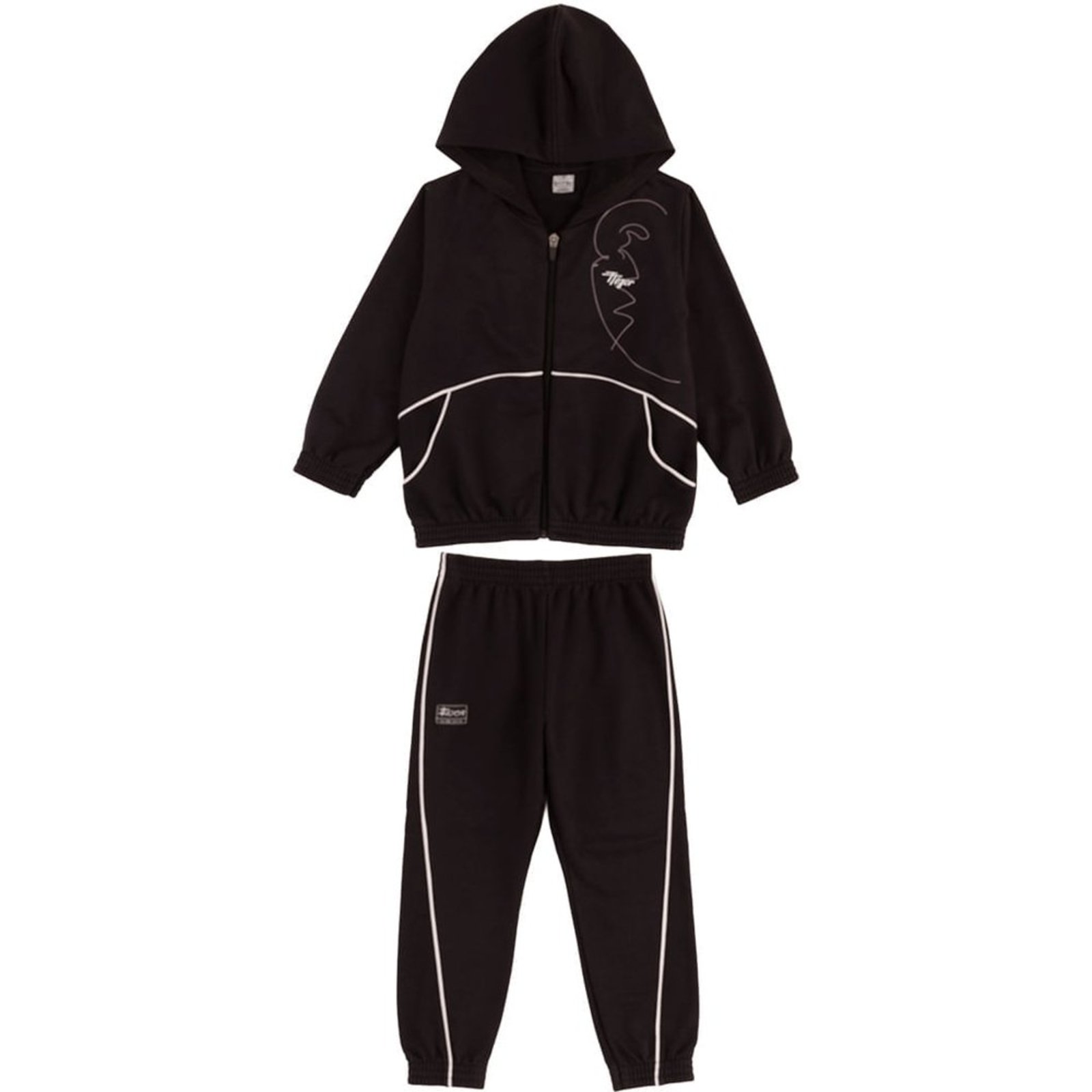 Infantil - Conjunto Longo Moletom Menino Tigor T. Tigre