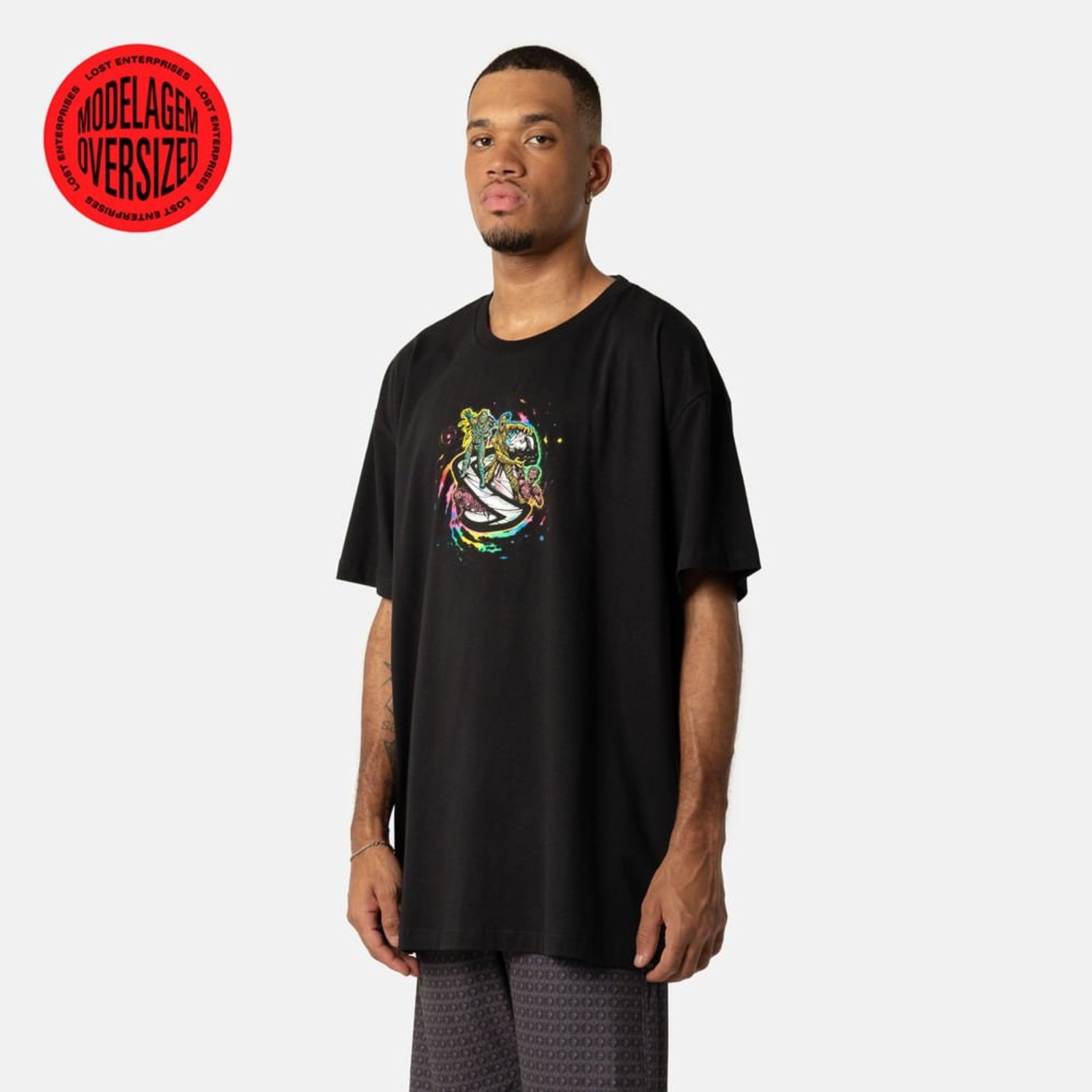 Camiseta Lost Mummy Saturn Oversized