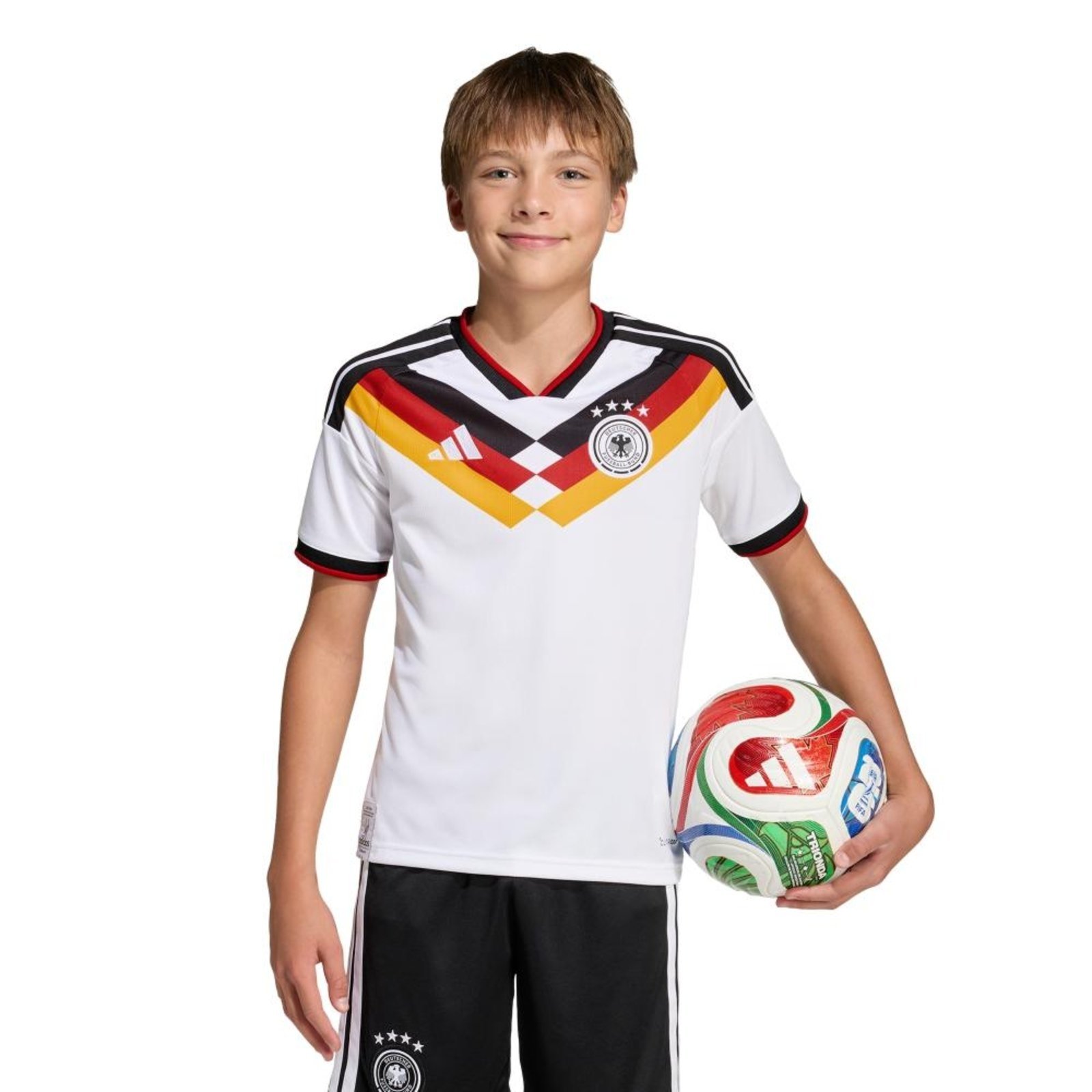 Infantil – Camisa I Alemanha 26 adidas Performance Branco