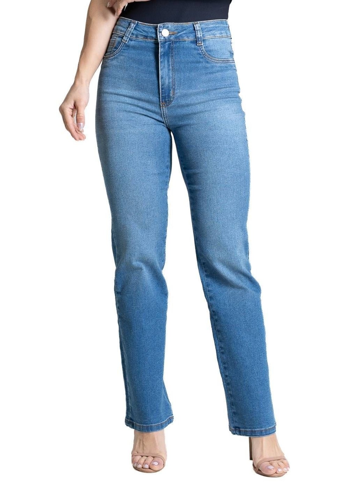 Calça Jeans Sawary Reta - 284017 - Azul - Sawary