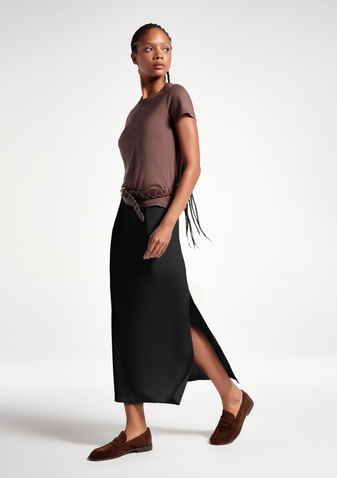 Saia Midi Peach Touch Hering
