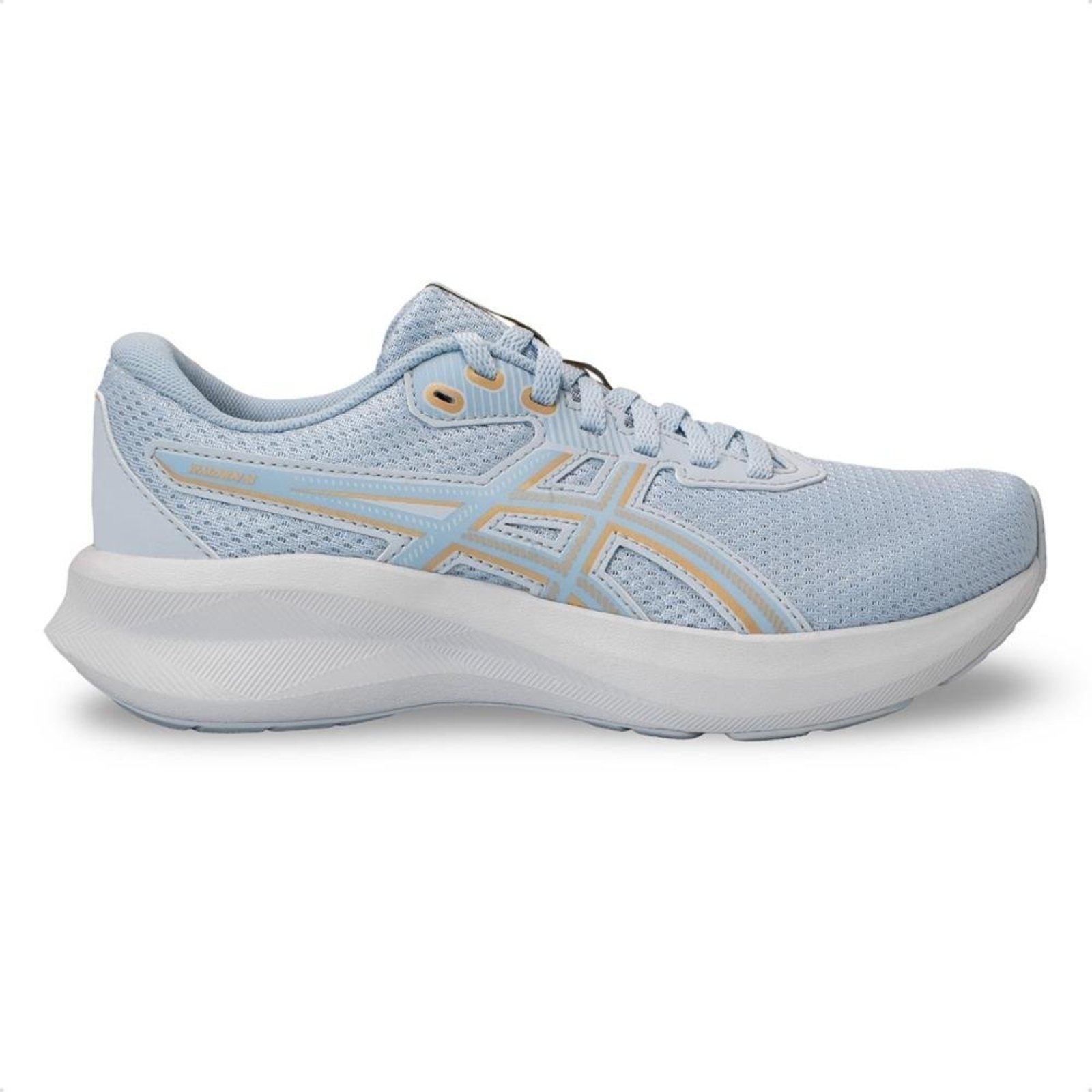 Tênis Asics Feminino Raiden 5 Corrida Azul