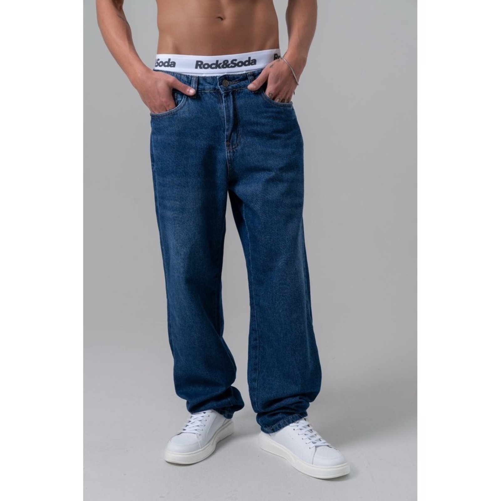 Calça Jeans Relaxed Rock&Soda INDIGO