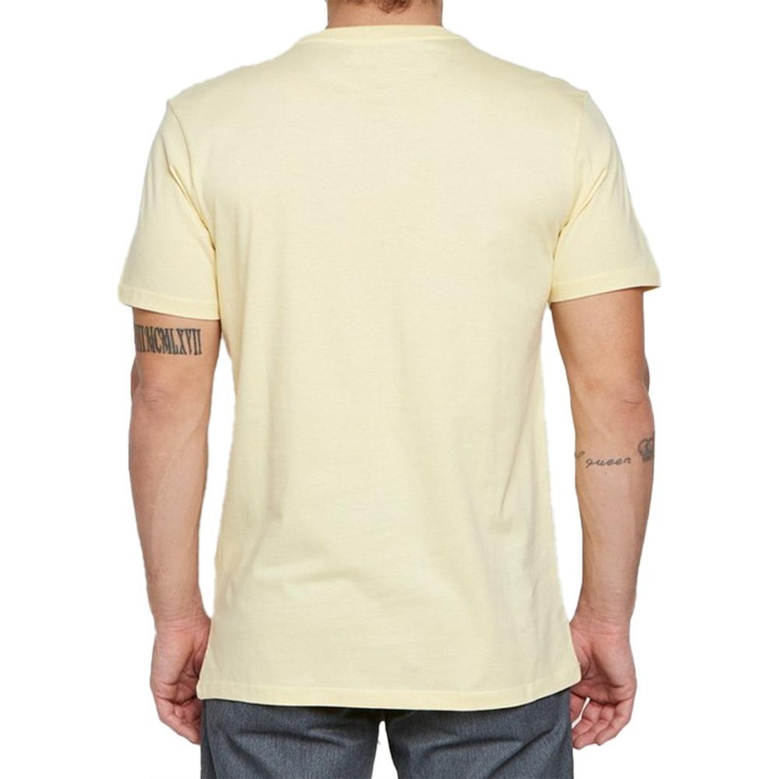 Camiseta Quiksilver Comp Logo Color SM25 Masculina Amarelo