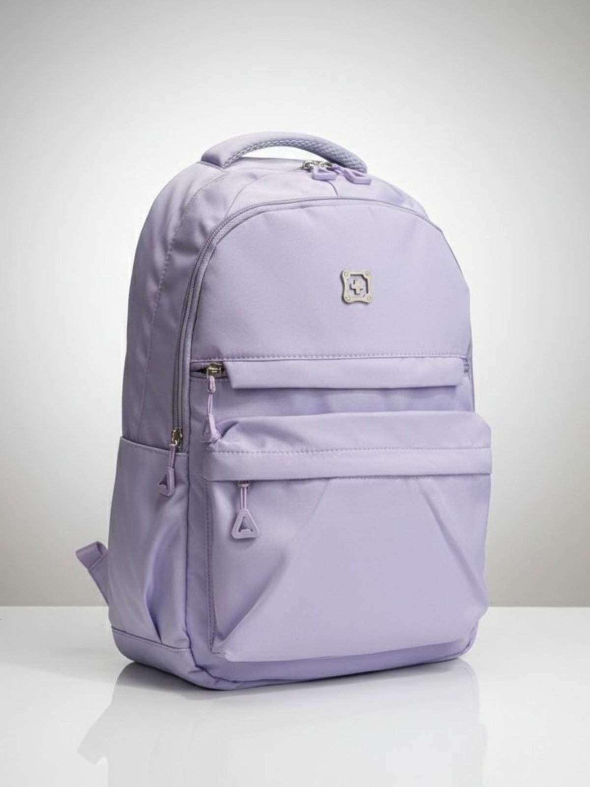 Vista 2 Mochila Feminina Básica Minimalista Crocker - 50269 lilás Crocker lilás