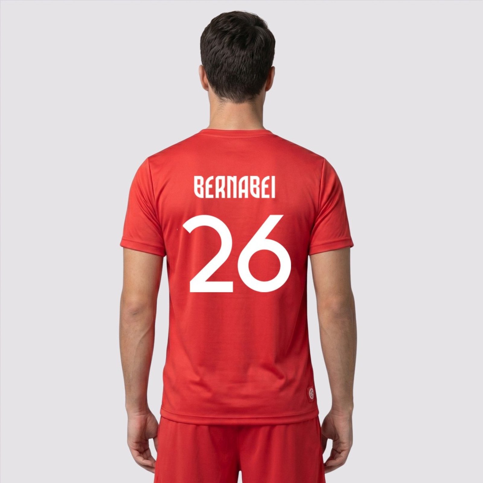Camisa Internacional Esportiva Dry Vermelha 26 Bernabei