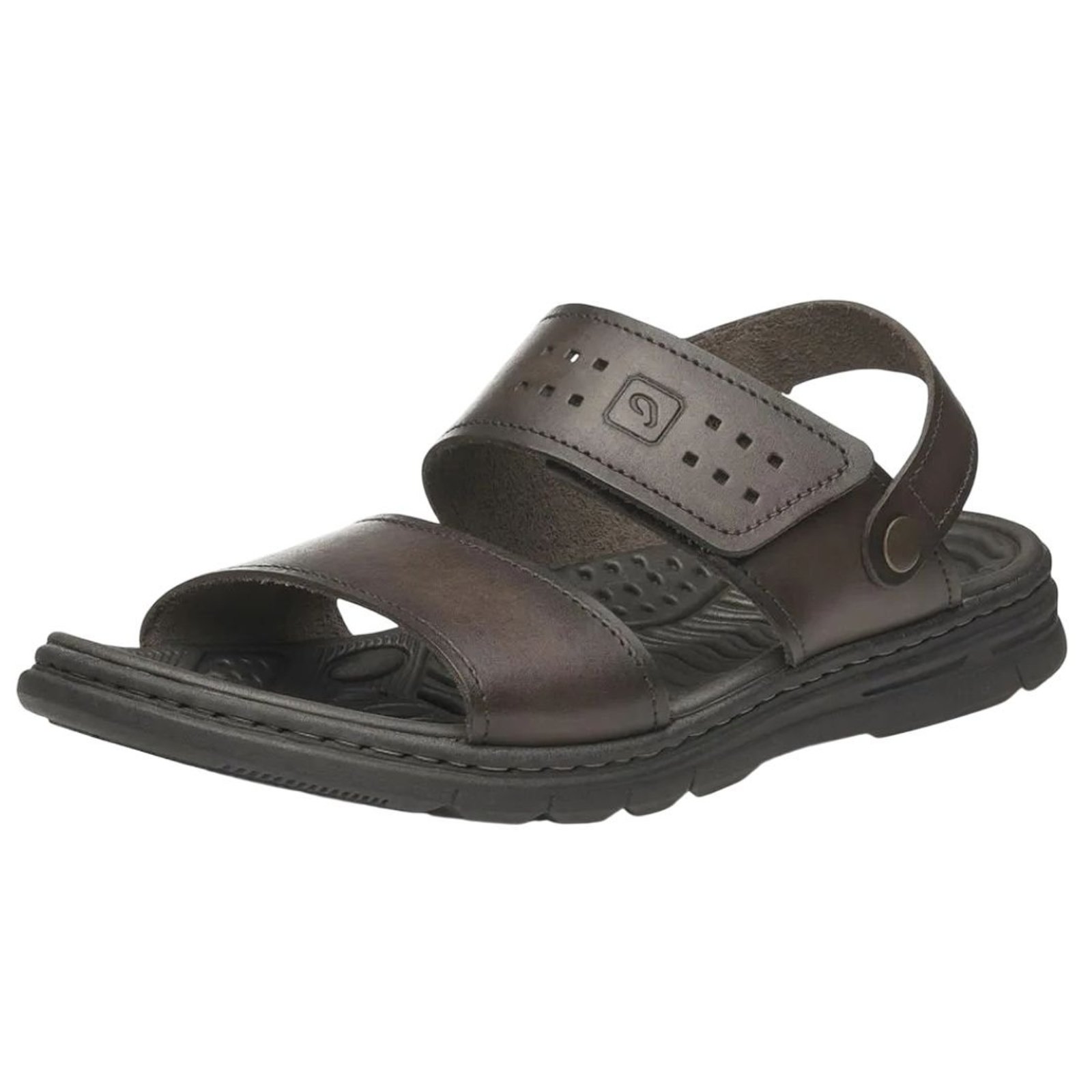 Sandalia Masculina Tira Regulavel Moda Conforto Leve Pegada