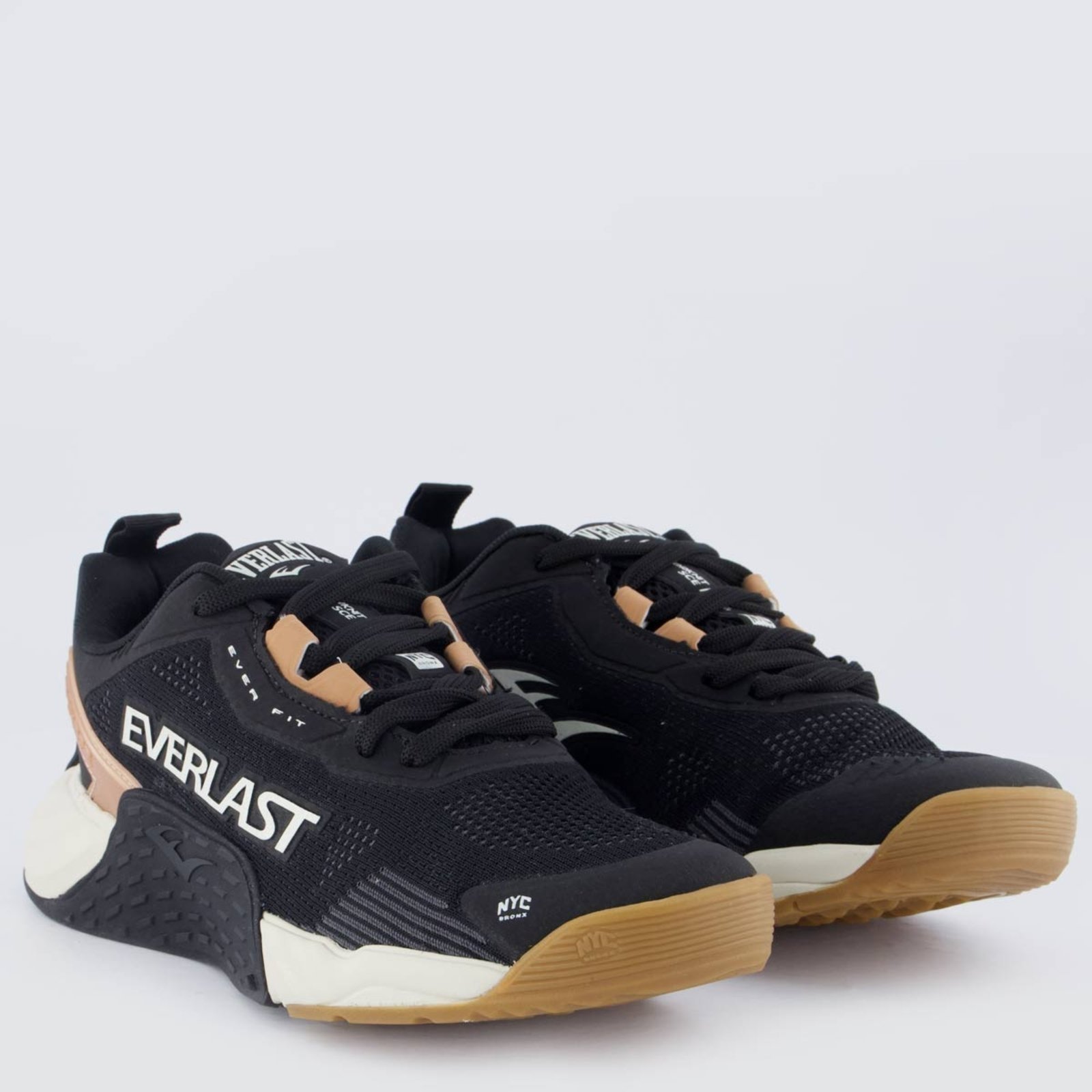 Vista 3 Tênis Everlast Climber Ultra e Marrom preto Everlast preto