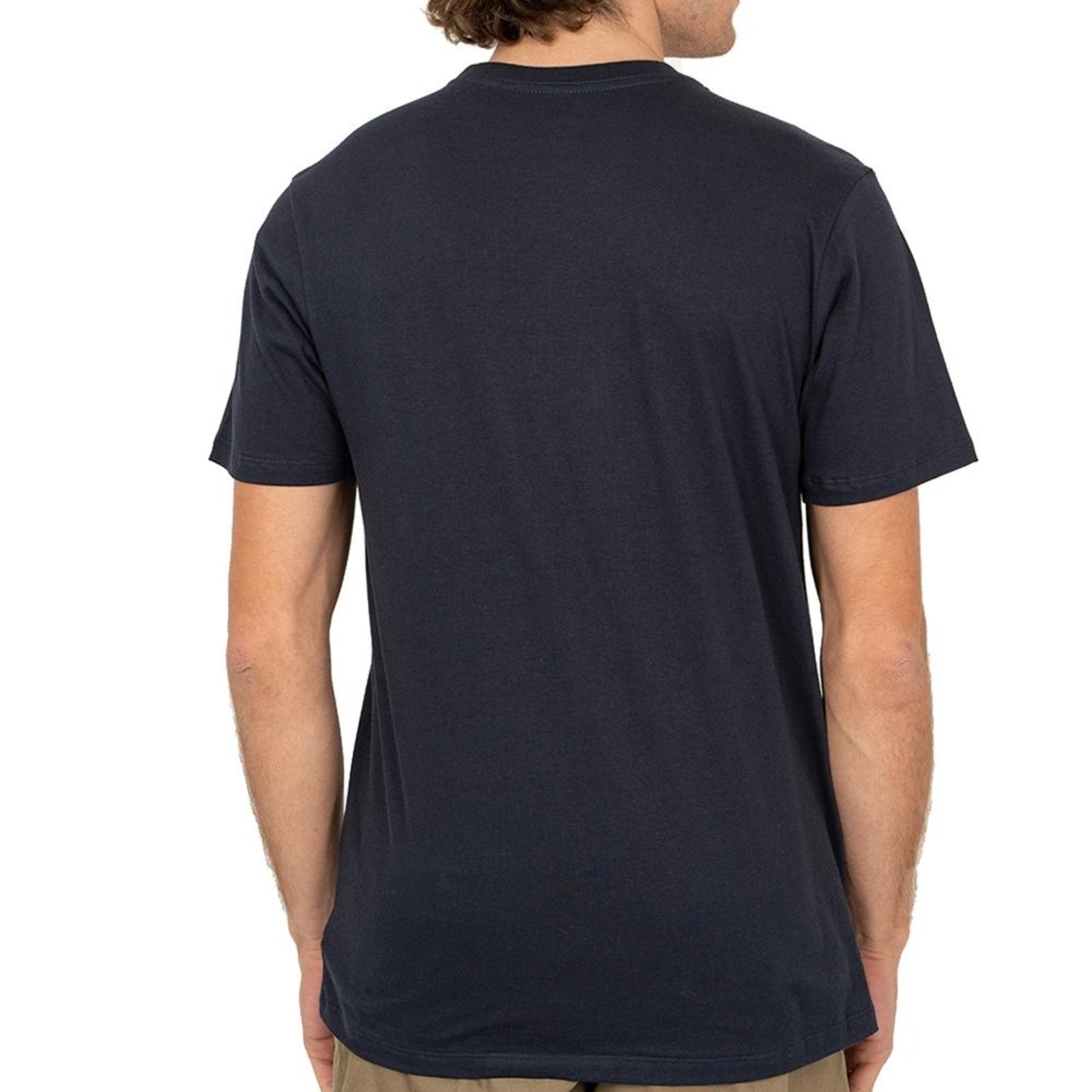 Camiseta Quiksilver Transfer Square SM26 Masculina Marinho