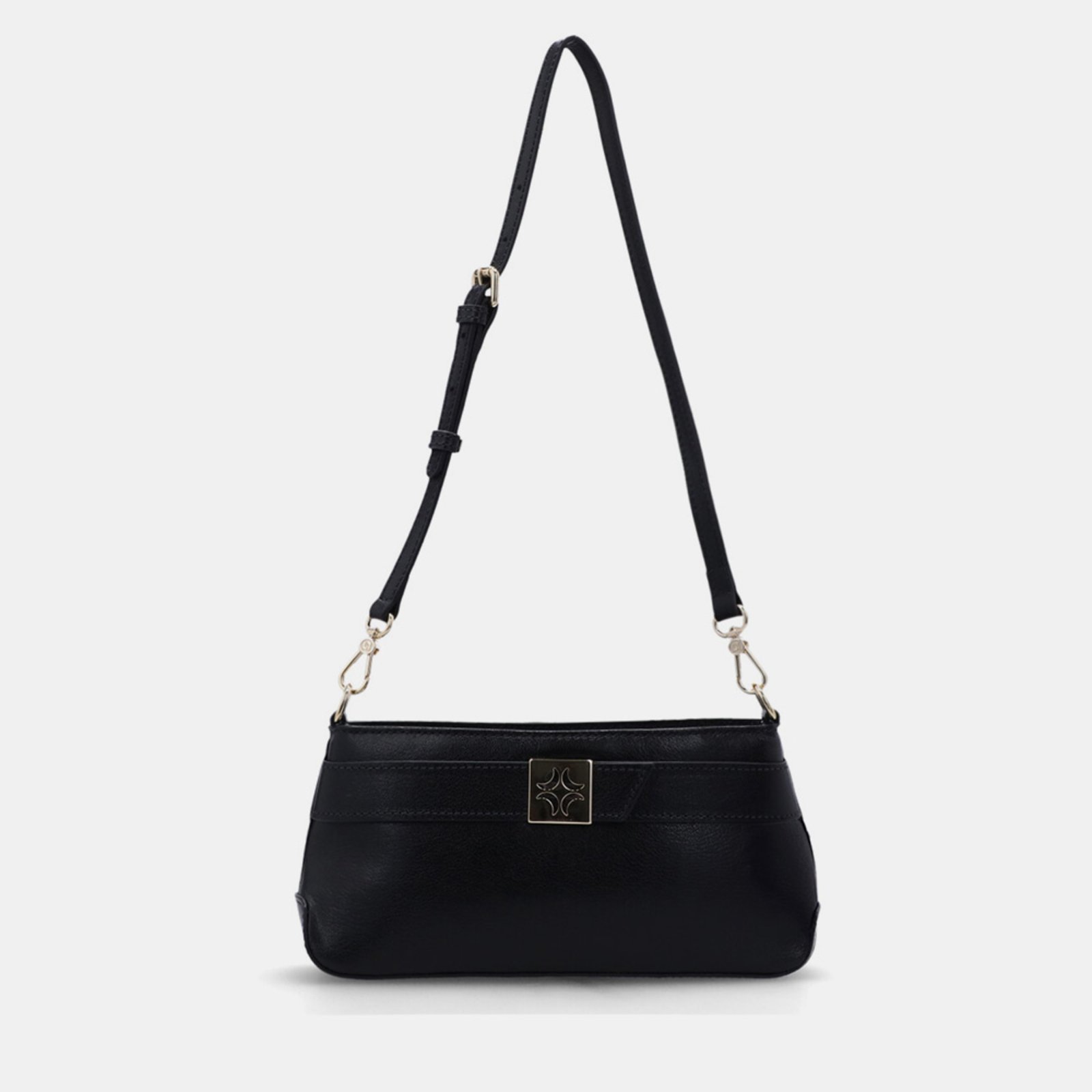 Bolsa Baguete Pequena Luz da Lua – 2000535 Luz Da Lua Preto