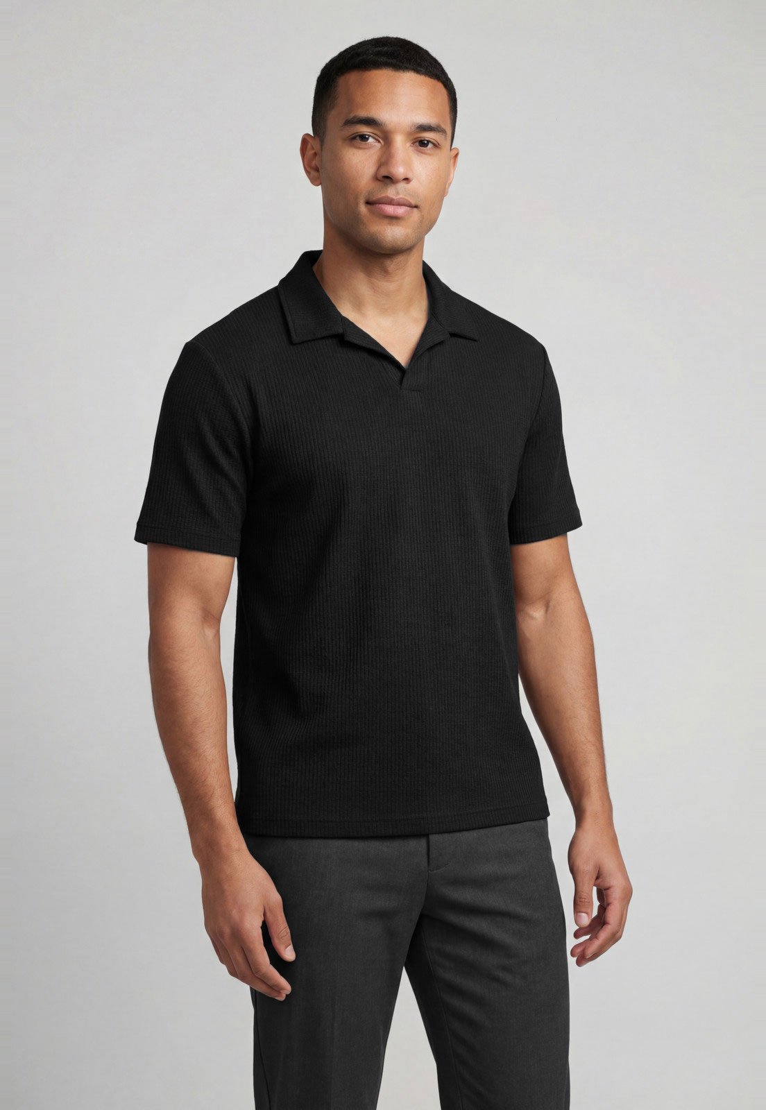 Polo Masculina Aeropostale Preta