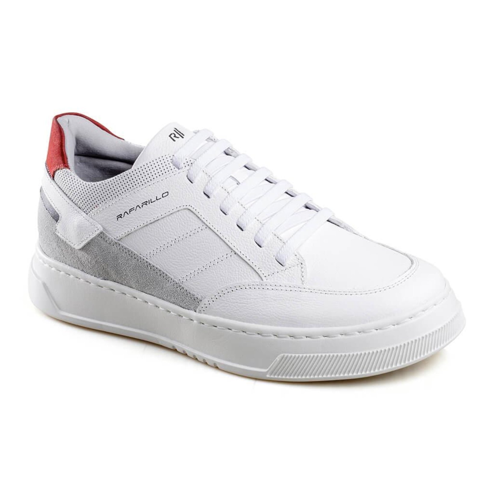 Sapatênis Masculino Couro Max Light Alth Rafarillo - Mogno - 38 Branco