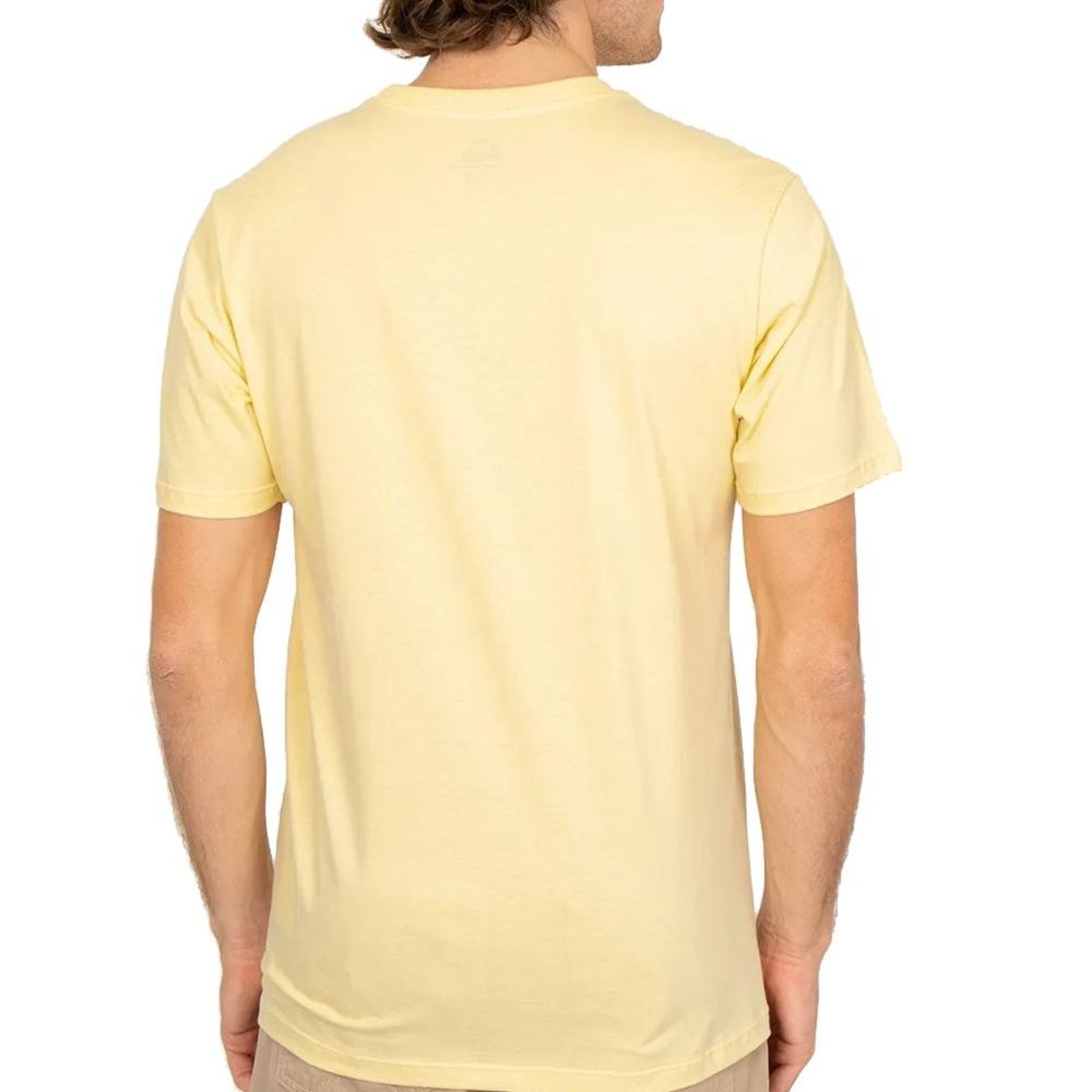 Camiseta Quiksilver Transfer Square SM27 Masculina Amarelo