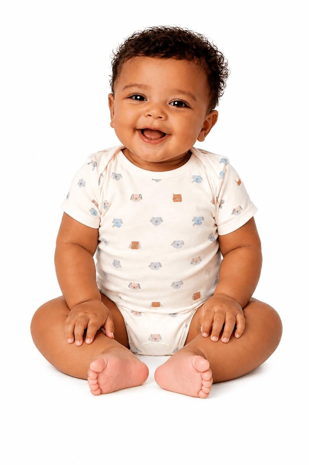 Infantil - Body Menino Amiguinho Esperto Alphabeto Bege