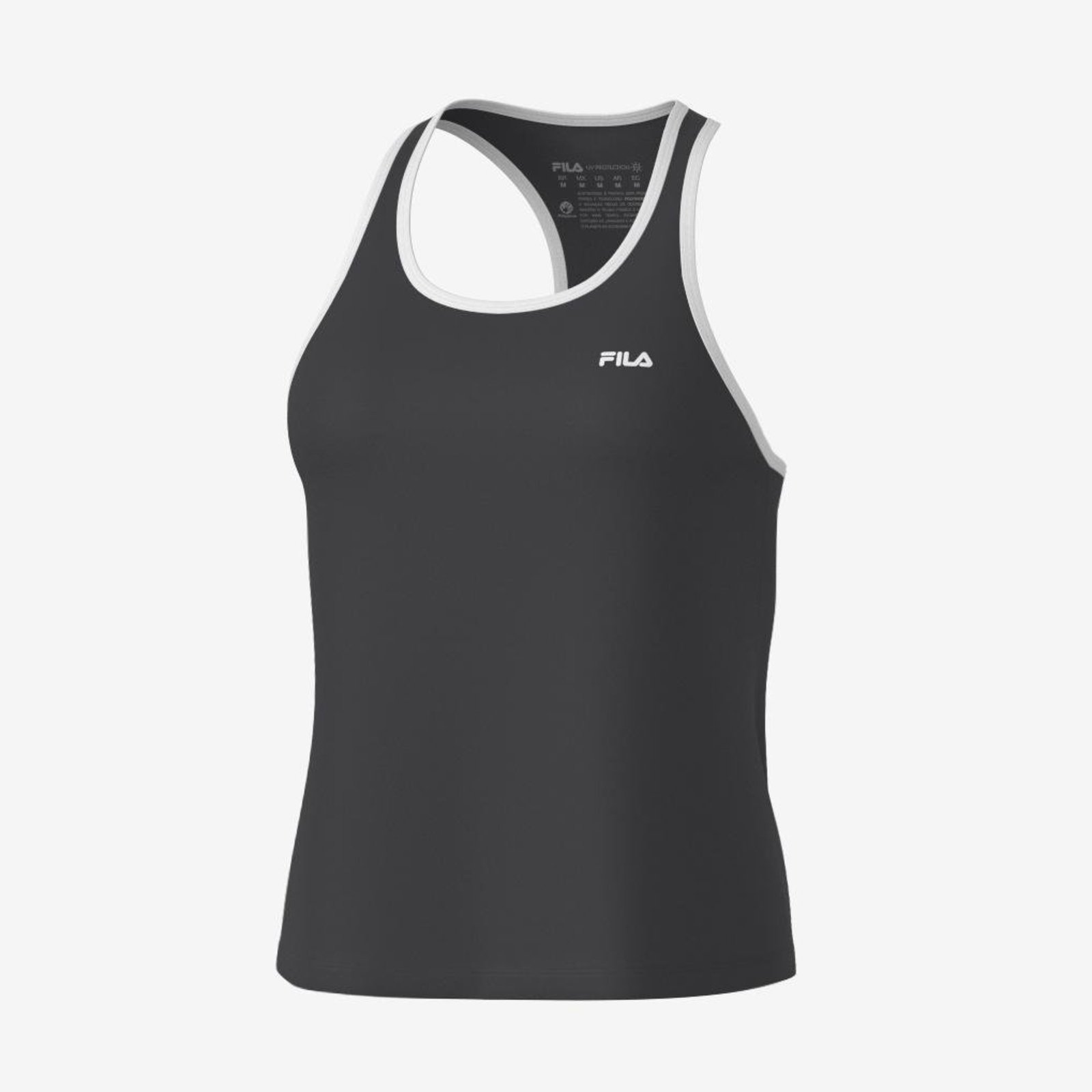 Regata Fila Line Basic Sports Feminina Preto