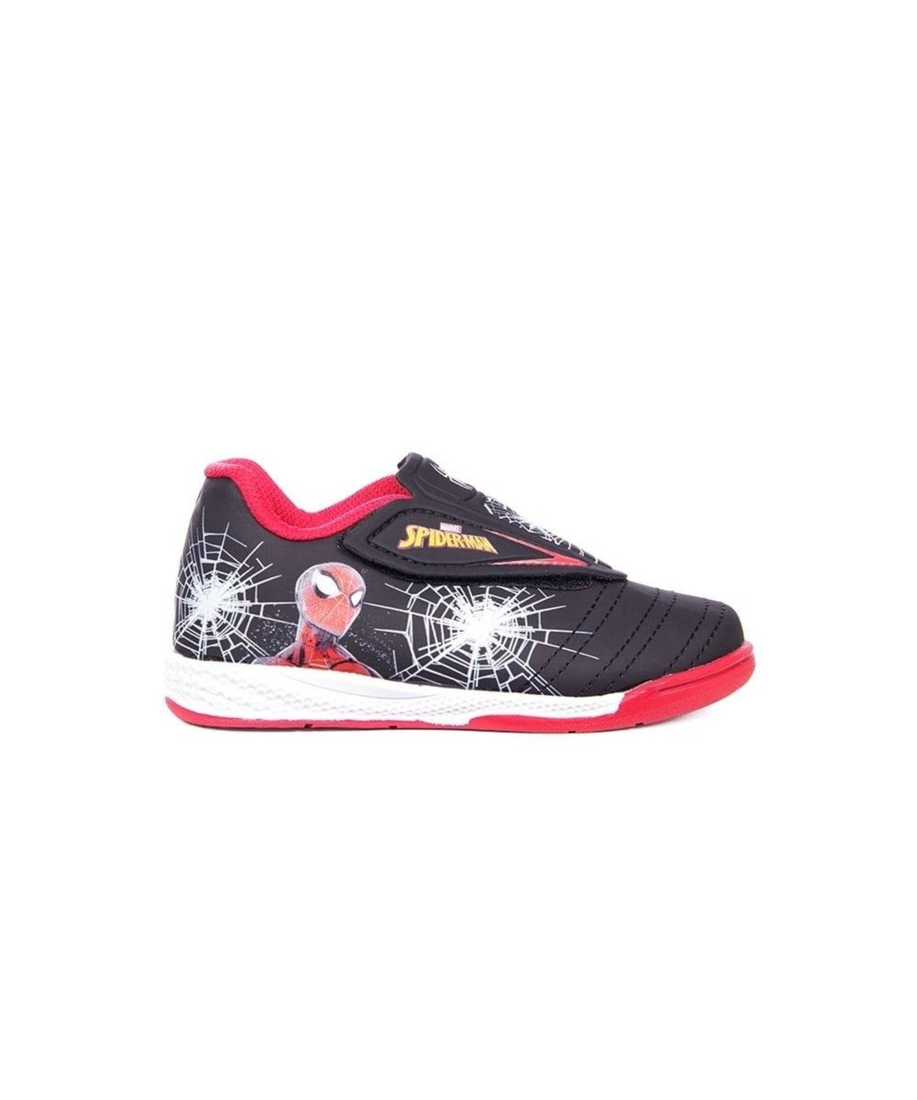 Infantil - Tênis Chuteira Futsal Spider-Man Preto Incolor