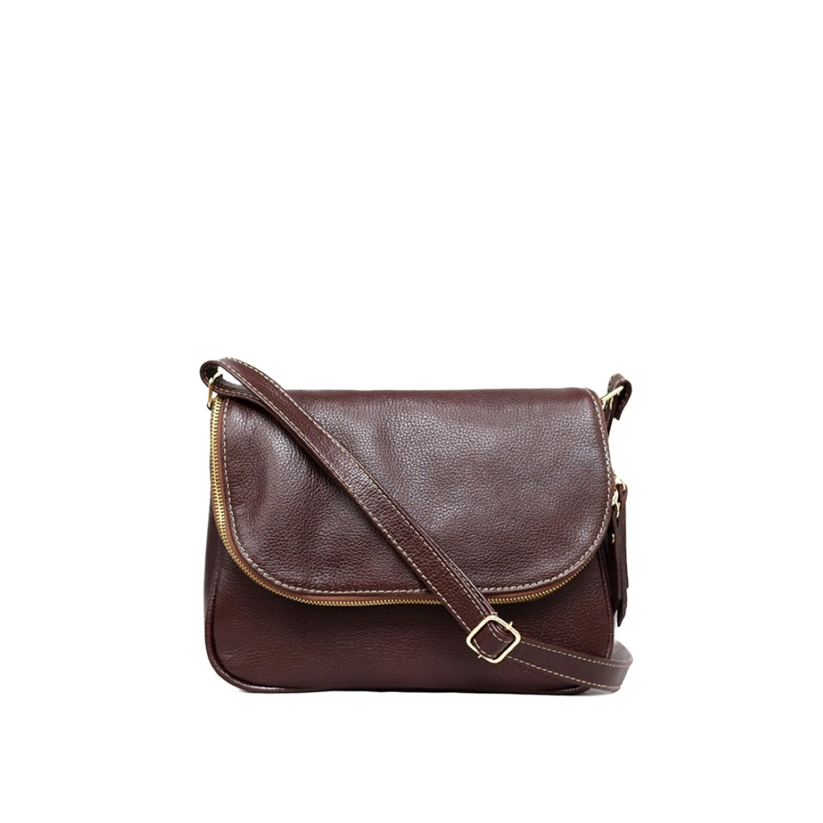 Bolsa SN Couros Islândia Marrom