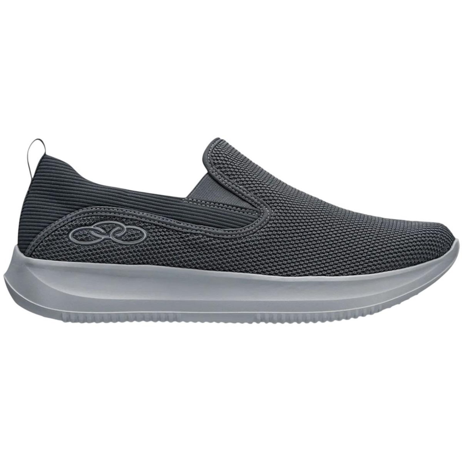 Tênis Casual Slip On Masculino Olympikus Wellness Chumbo